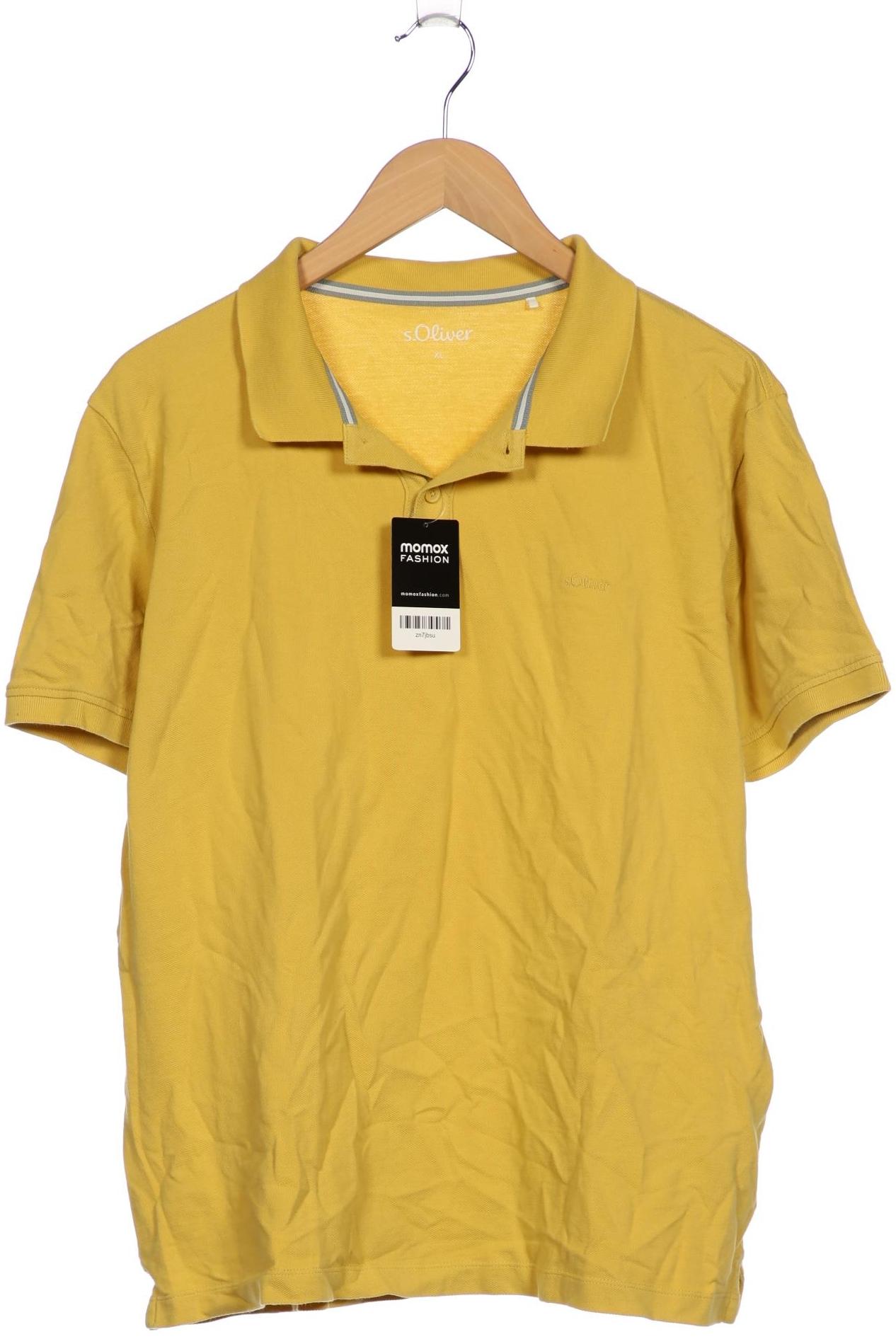 

s.Oliver Herren Poloshirt, gelb, Gr. 54