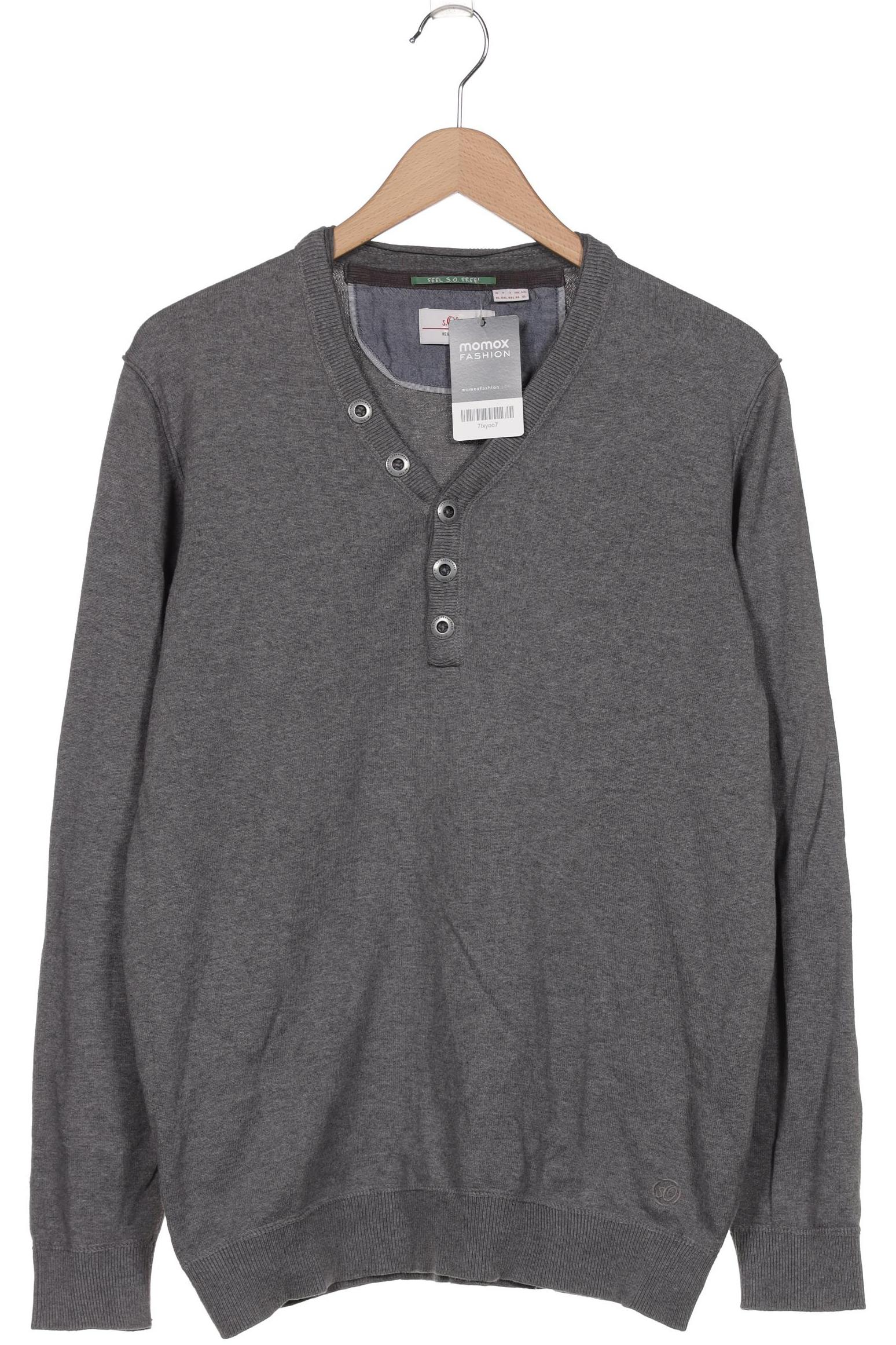 

s.Oliver Herren Pullover, grau, Gr. 54