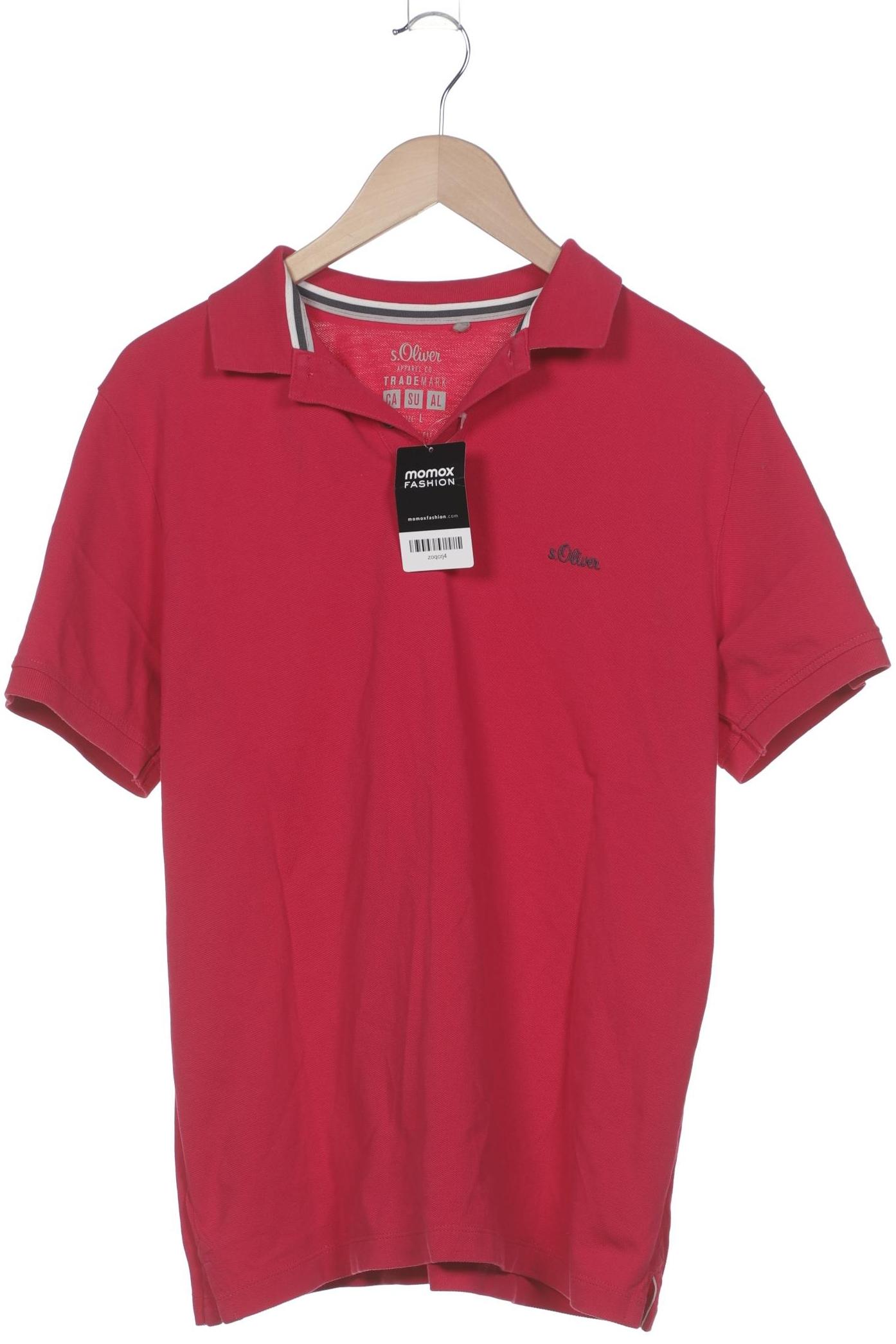 

s.Oliver Herren Poloshirt, pink, Gr. 52
