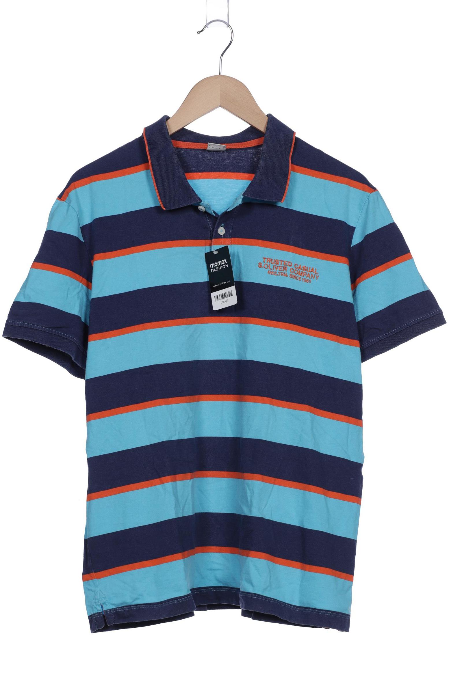 

s.Oliver Herren Poloshirt, blau, Gr. 54
