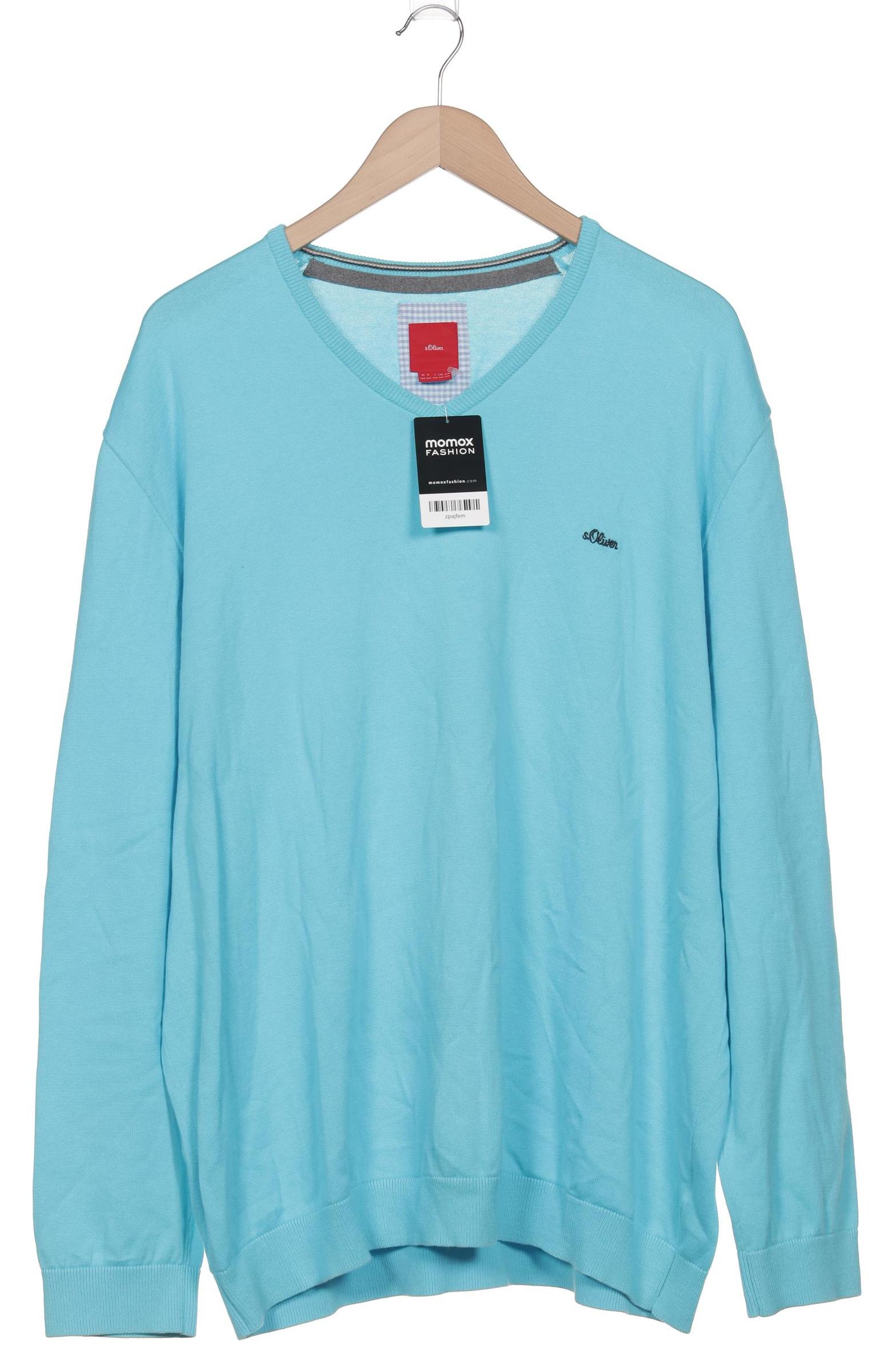 

s.Oliver Herren Pullover, blau, Gr. 58