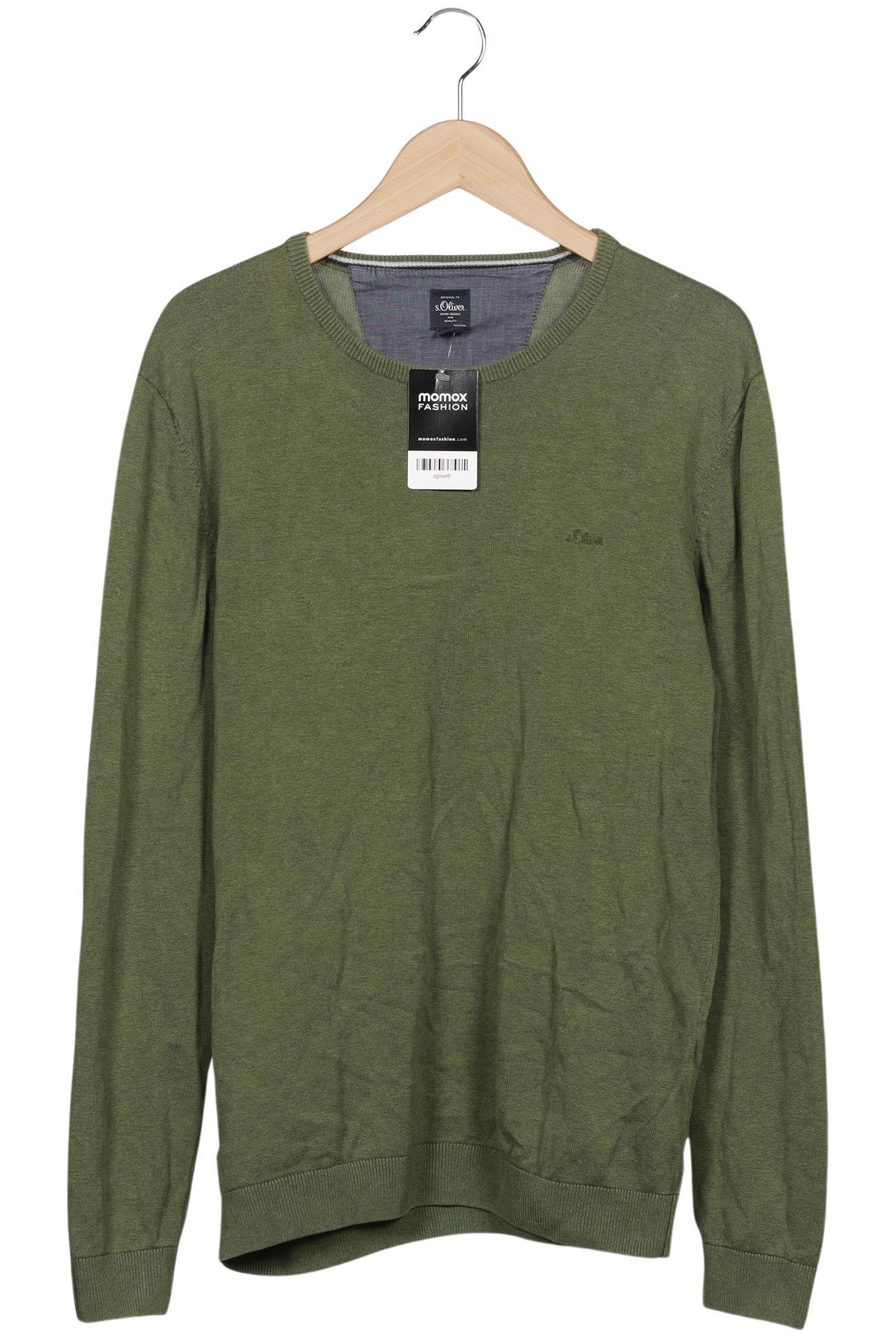 

s.Oliver Herren Pullover, grün, Gr. 52