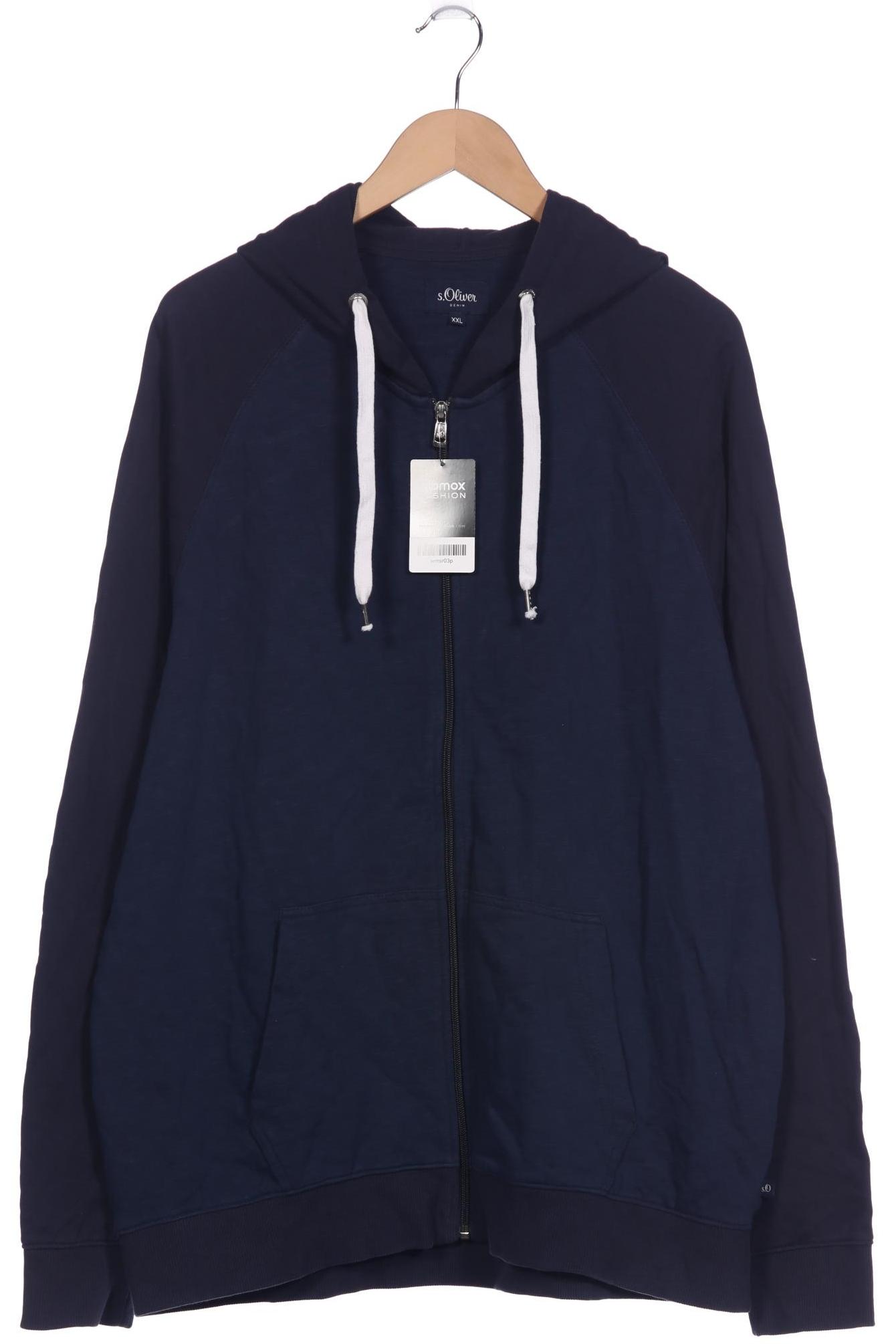 

s.Oliver Herren Kapuzenpullover, marineblau, Gr. 56