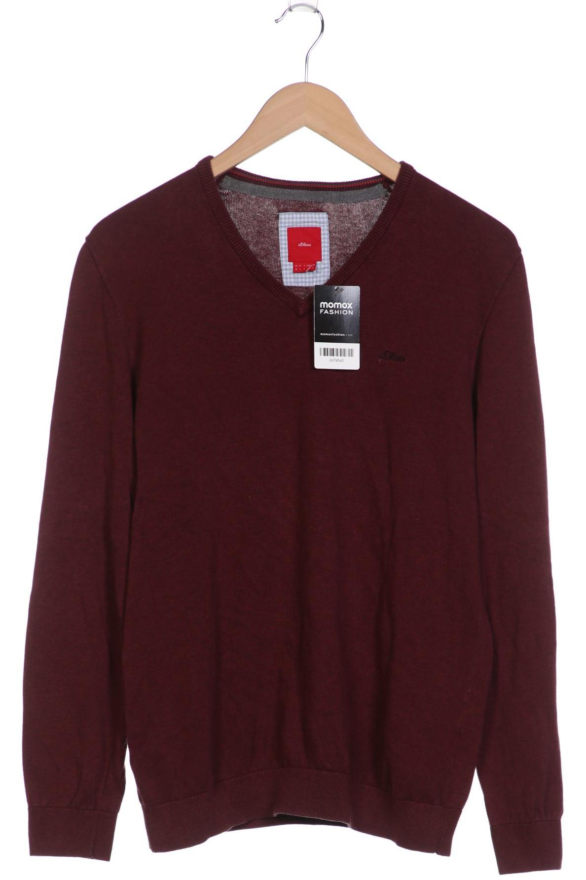 

s.Oliver Herren Pullover, bordeaux, Gr. 48