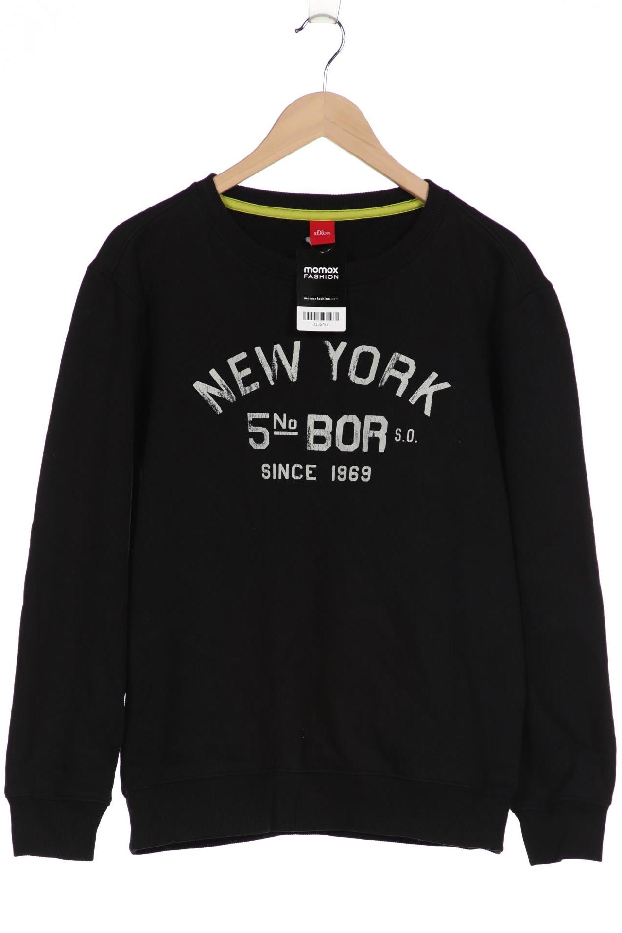 

s.Oliver Herren Sweatshirt, schwarz