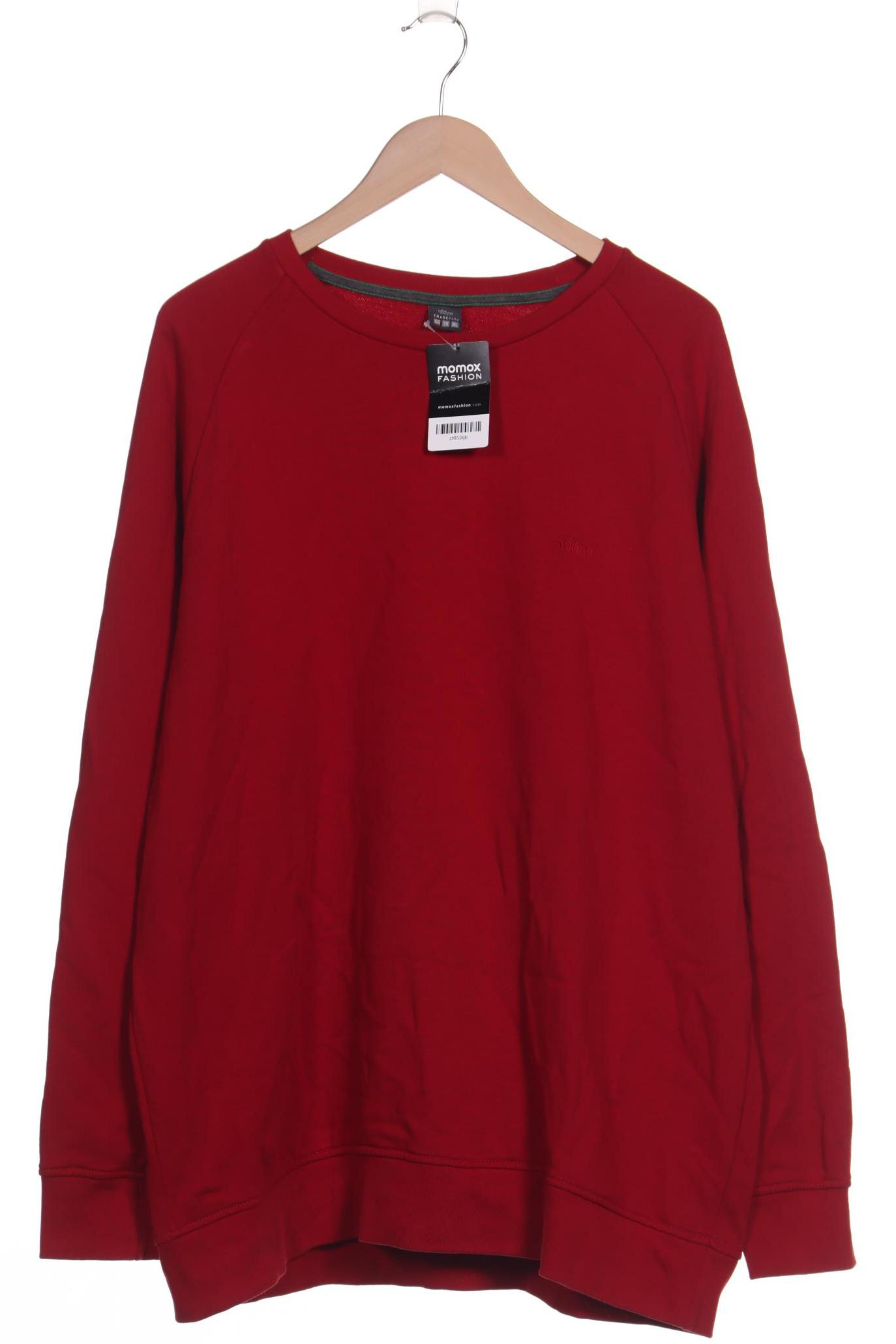 

s.Oliver Herren Sweatshirt, rot, Gr. 58