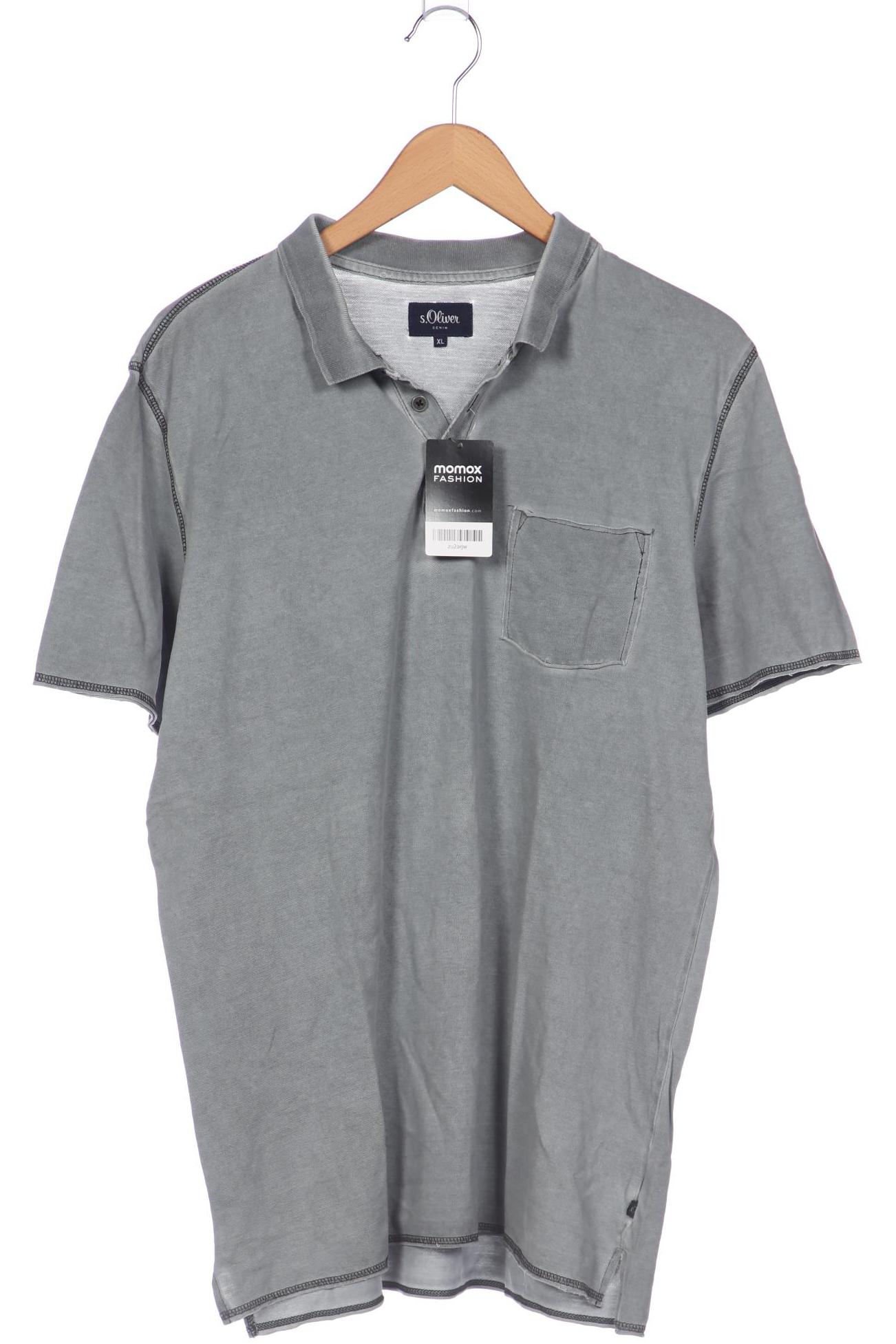 

s.Oliver Herren Poloshirt, grau, Gr. 54