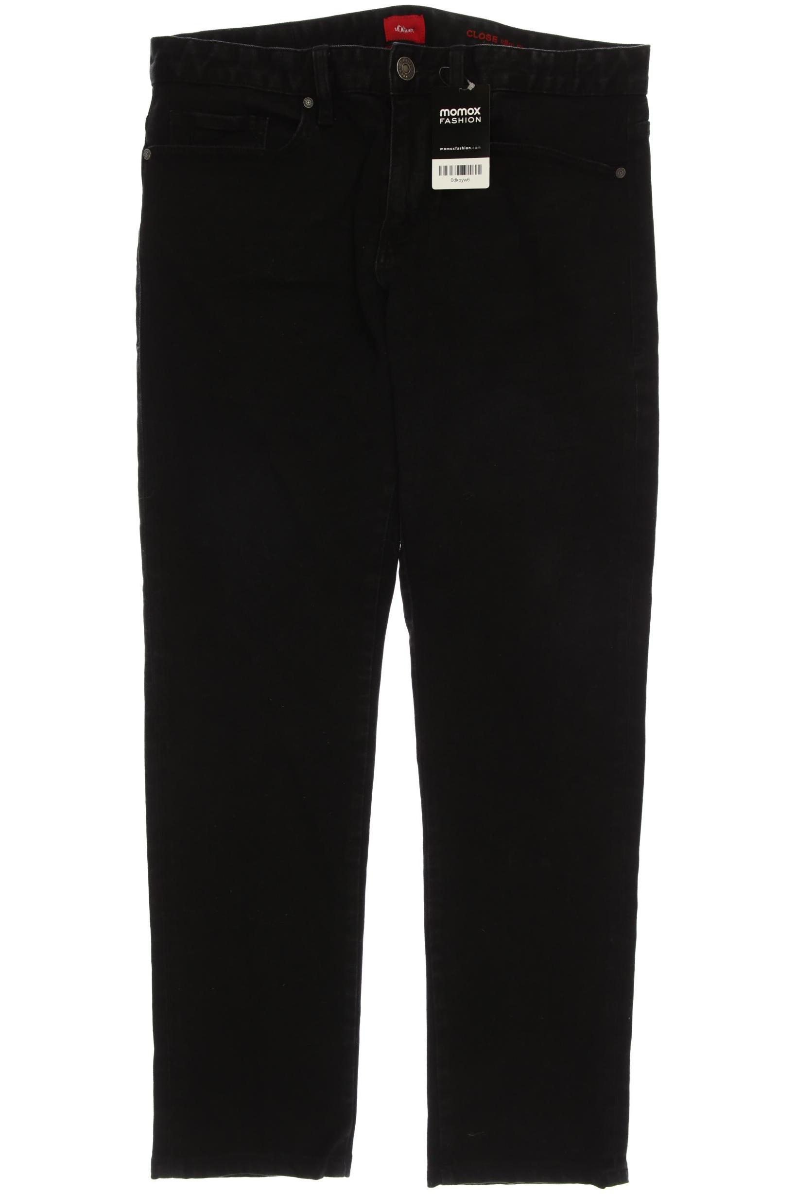 

s.Oliver Herren Jeans, schwarz, Gr. 54