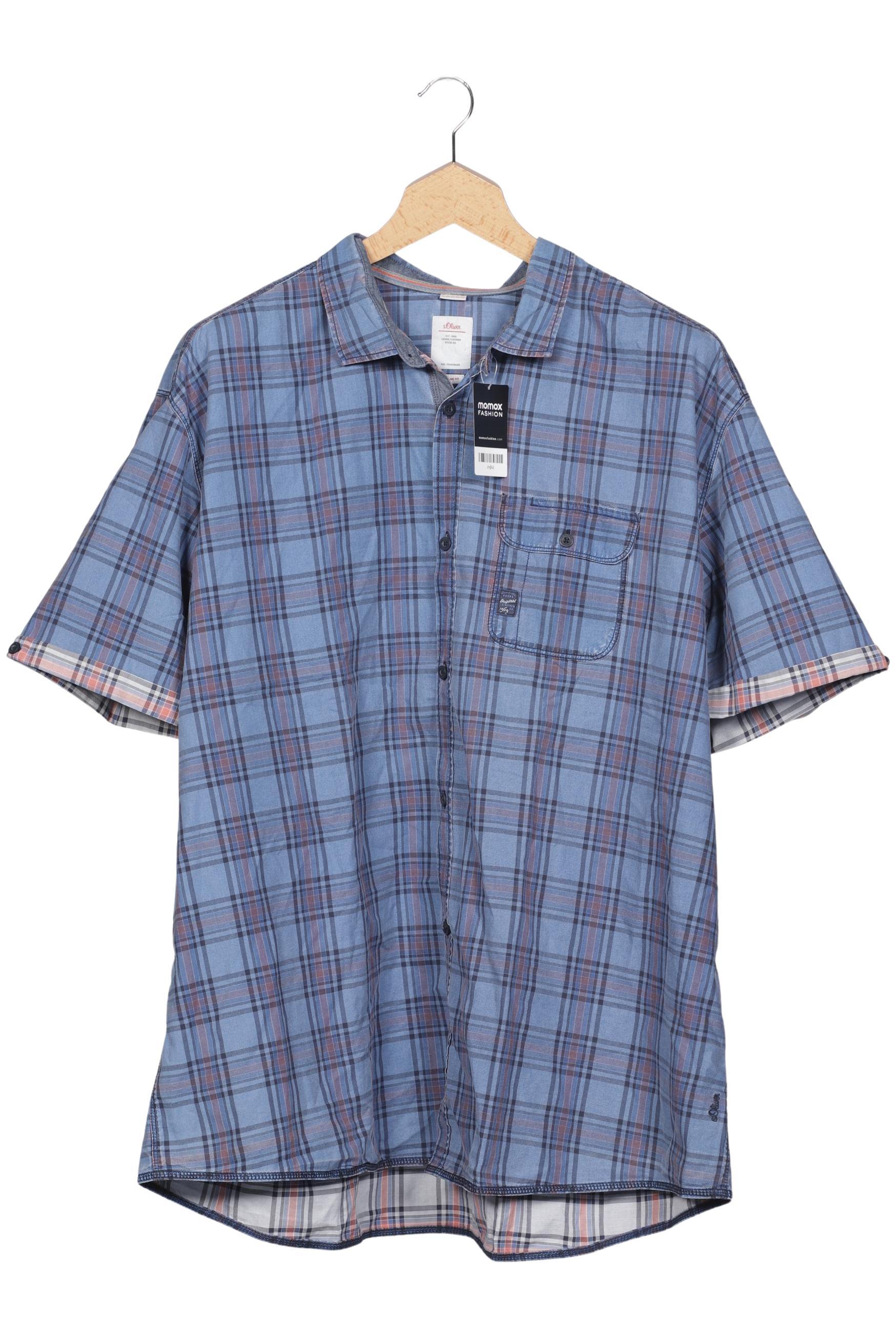 

s.Oliver Herren Hemd, blau, Gr. 62