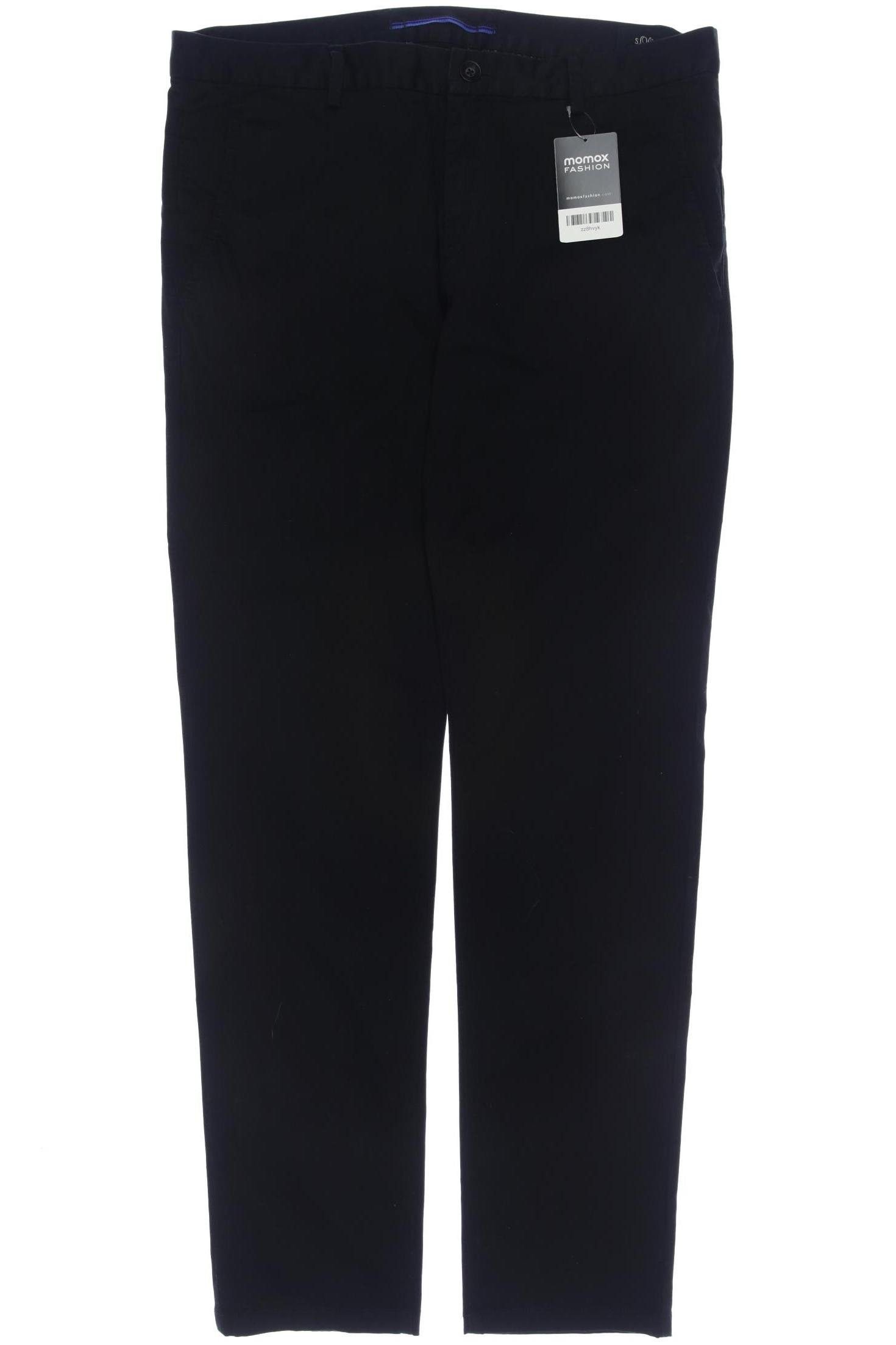 

s.Oliver Herren Stoffhose, schwarz, Gr. 34