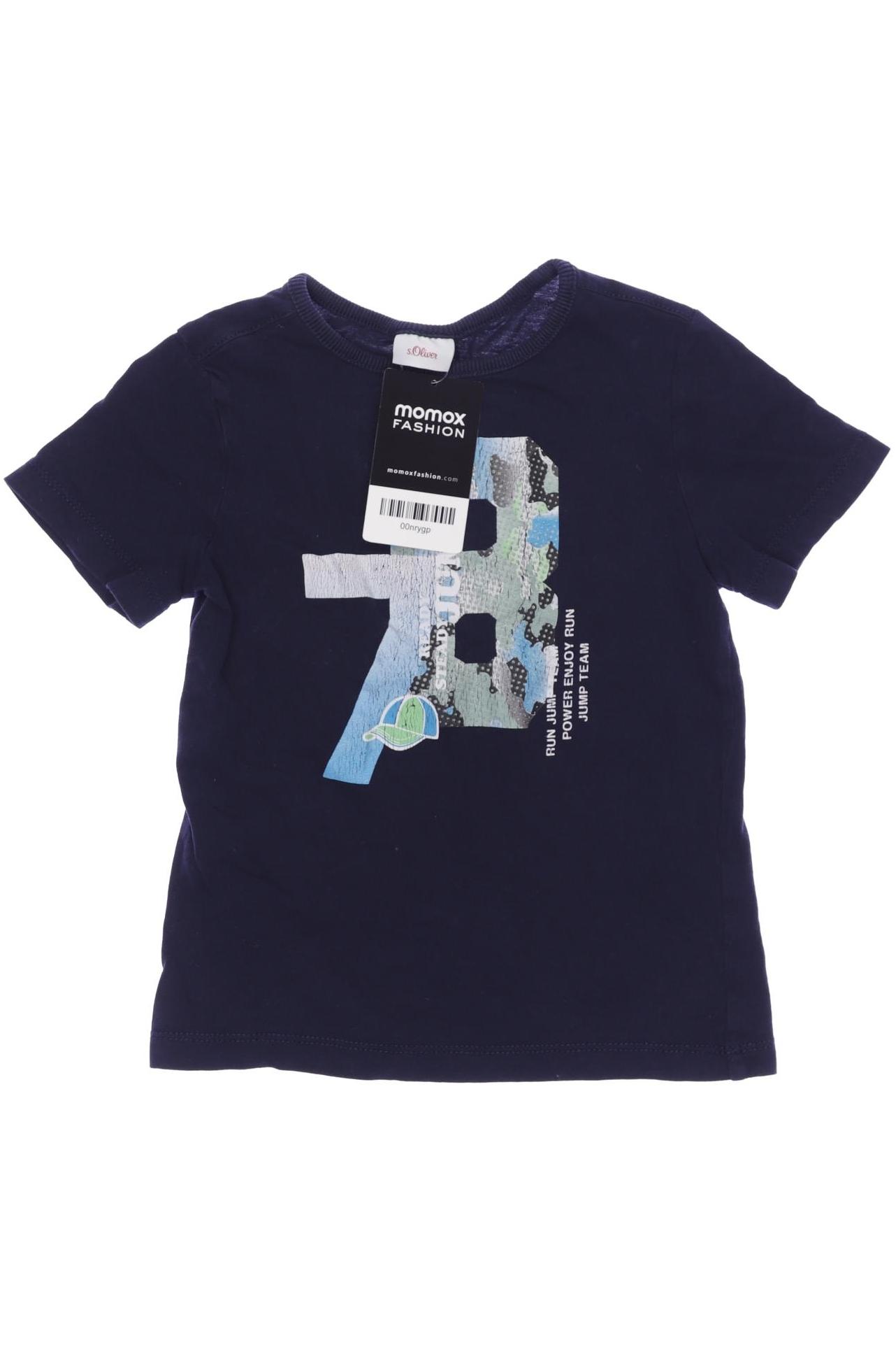 

s.Oliver Herren T-Shirt, marineblau, Gr. 104