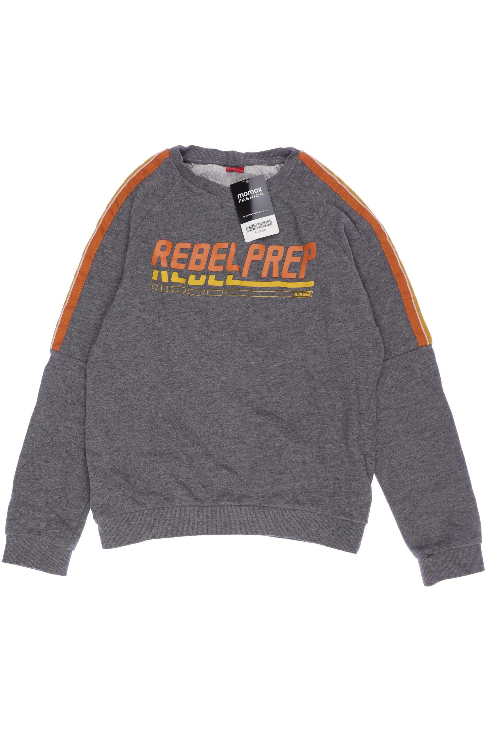 

s.Oliver Herren Hoodies & Sweater, grau, Gr. 146