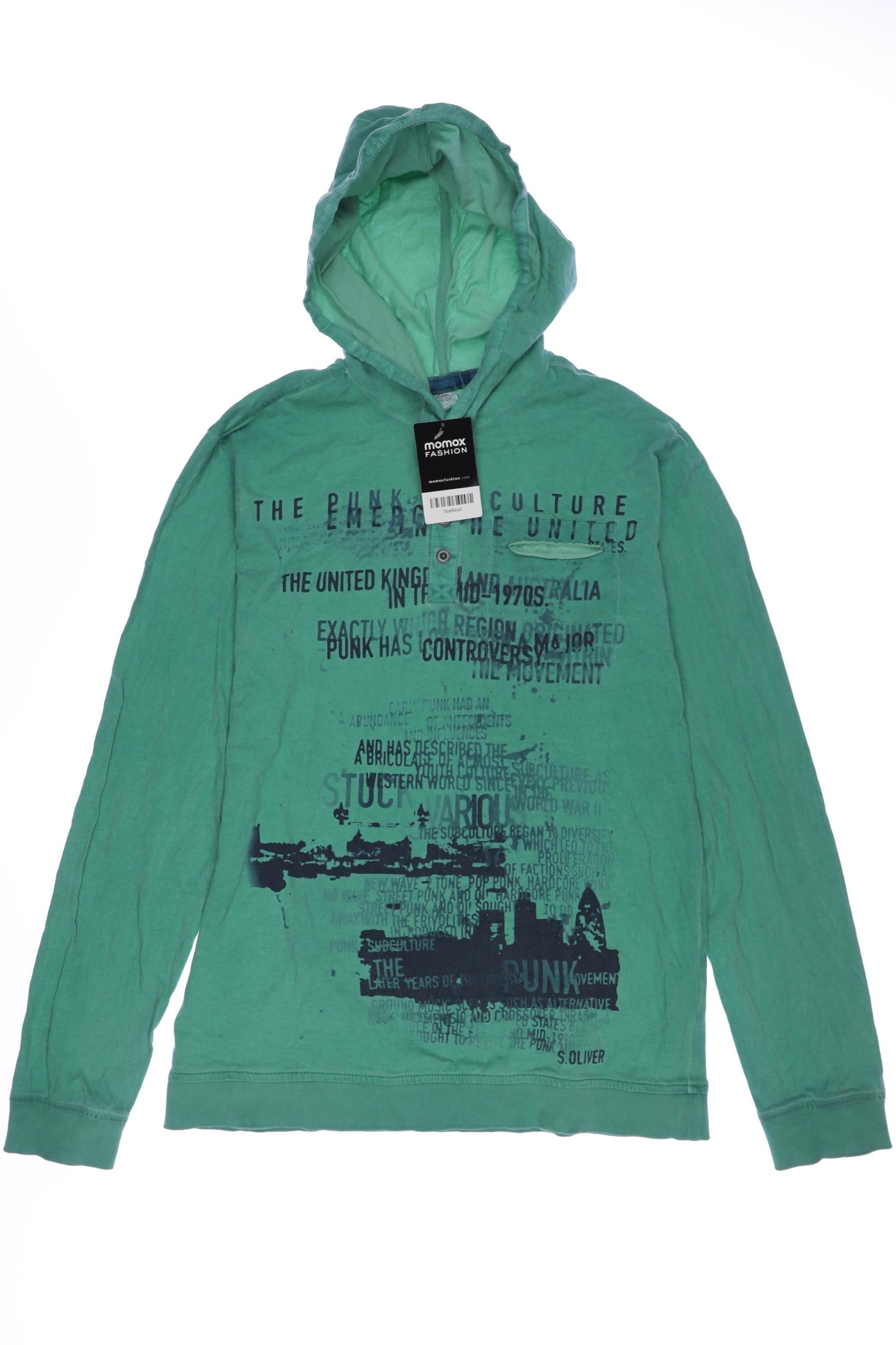 

s.Oliver Herren Hoodies & Sweater, türkis, Gr. 176