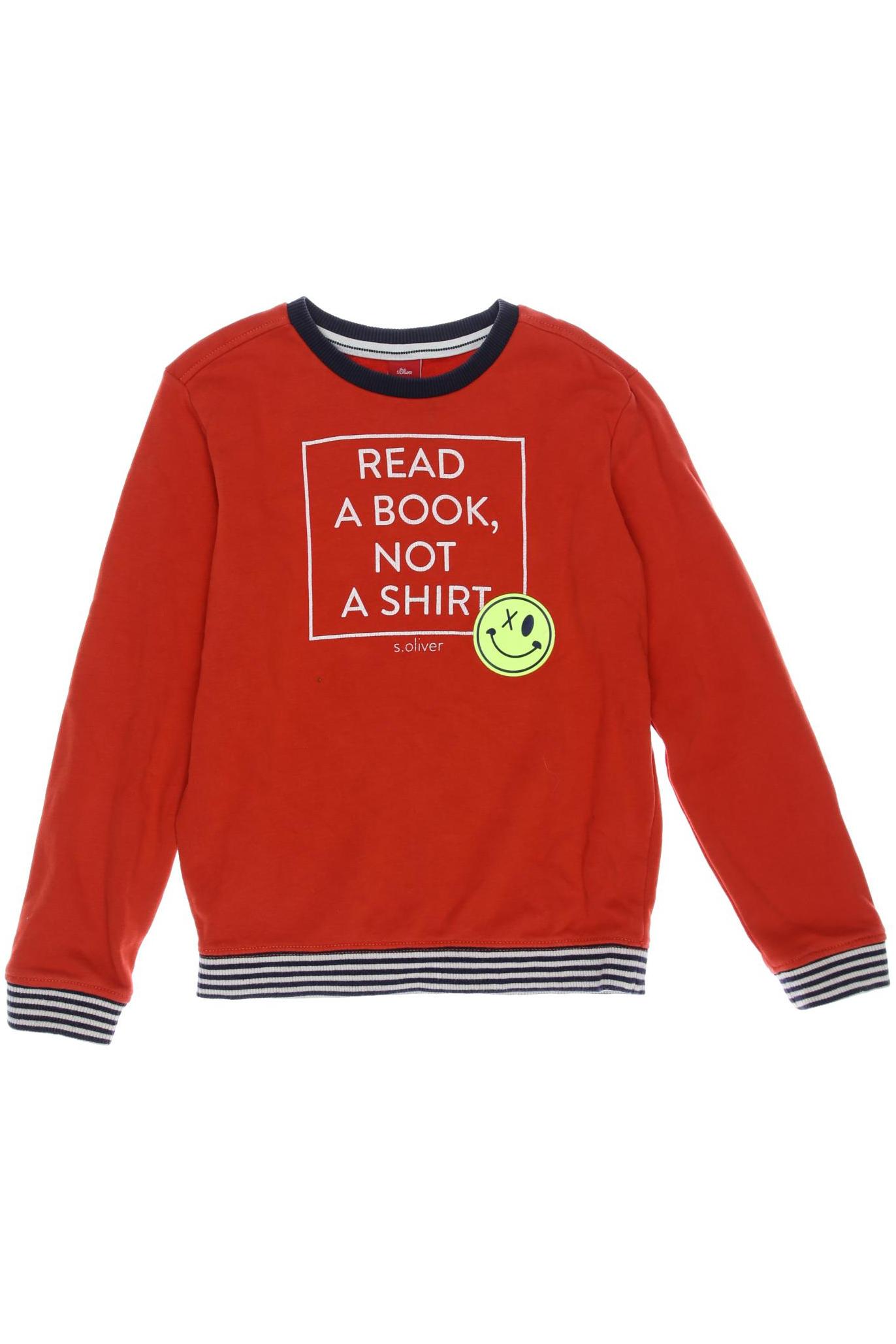 

s.Oliver Herren Hoodies & Sweater, rot, Gr. 140