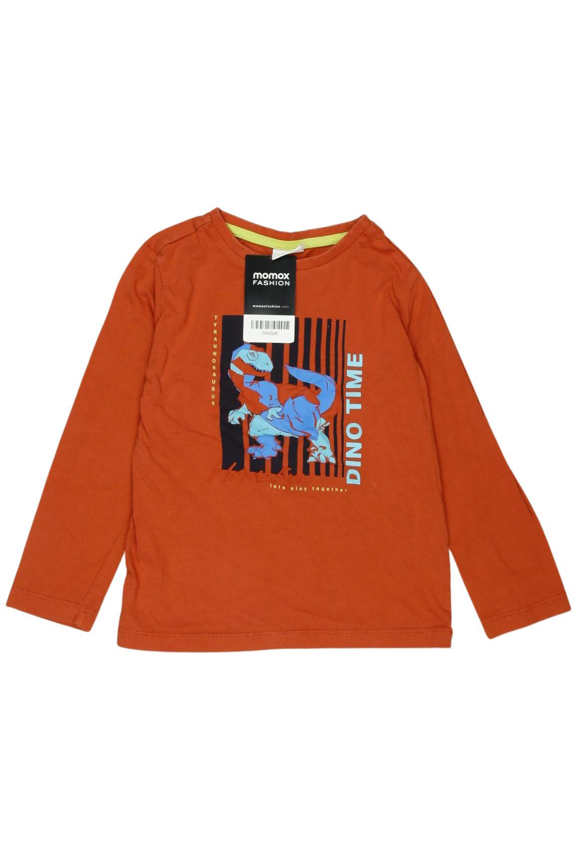 

s.Oliver Jungen Langarmshirt, orange, Gr. 116