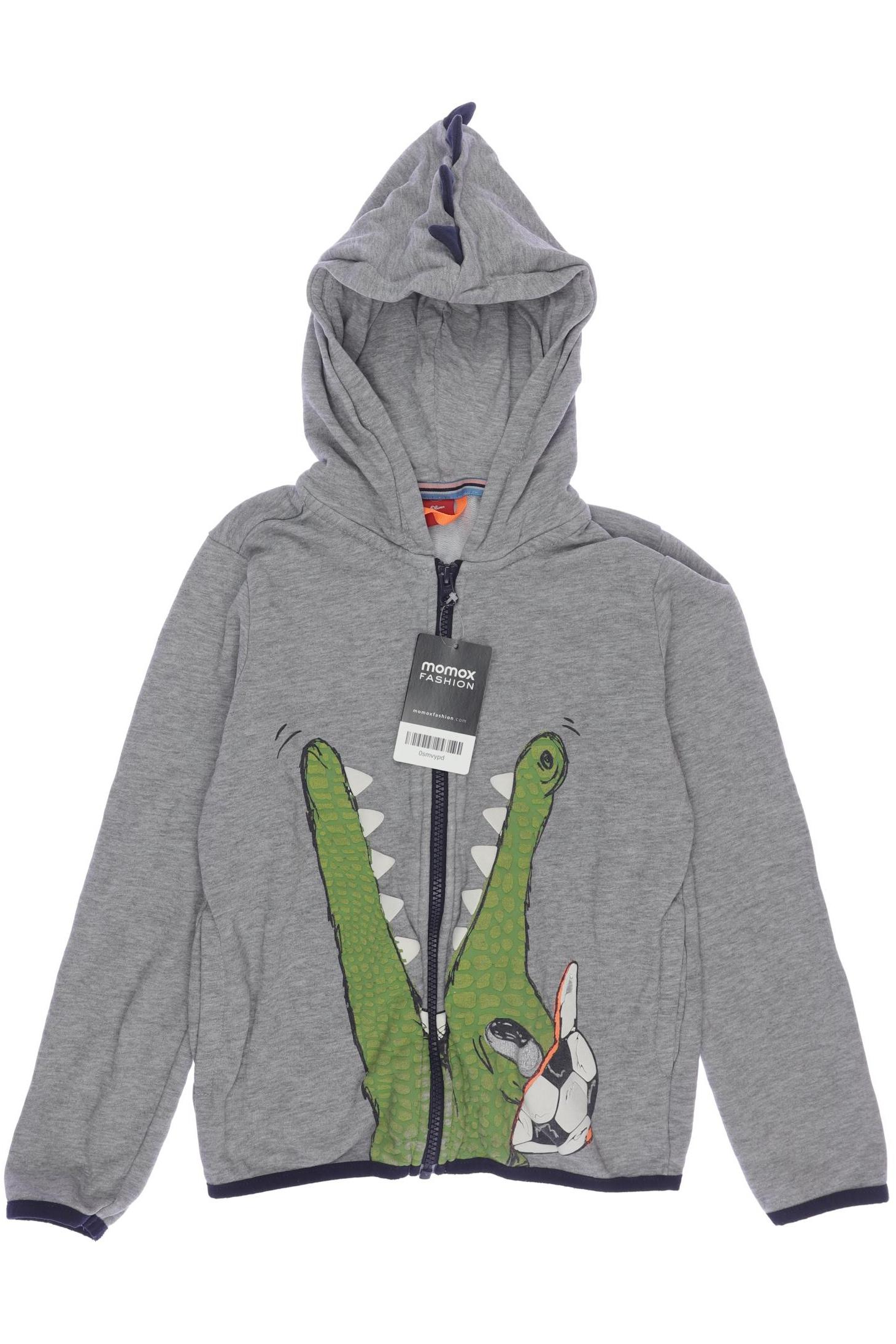 

s.Oliver Herren Hoodies & Sweater, grau, Gr. 128