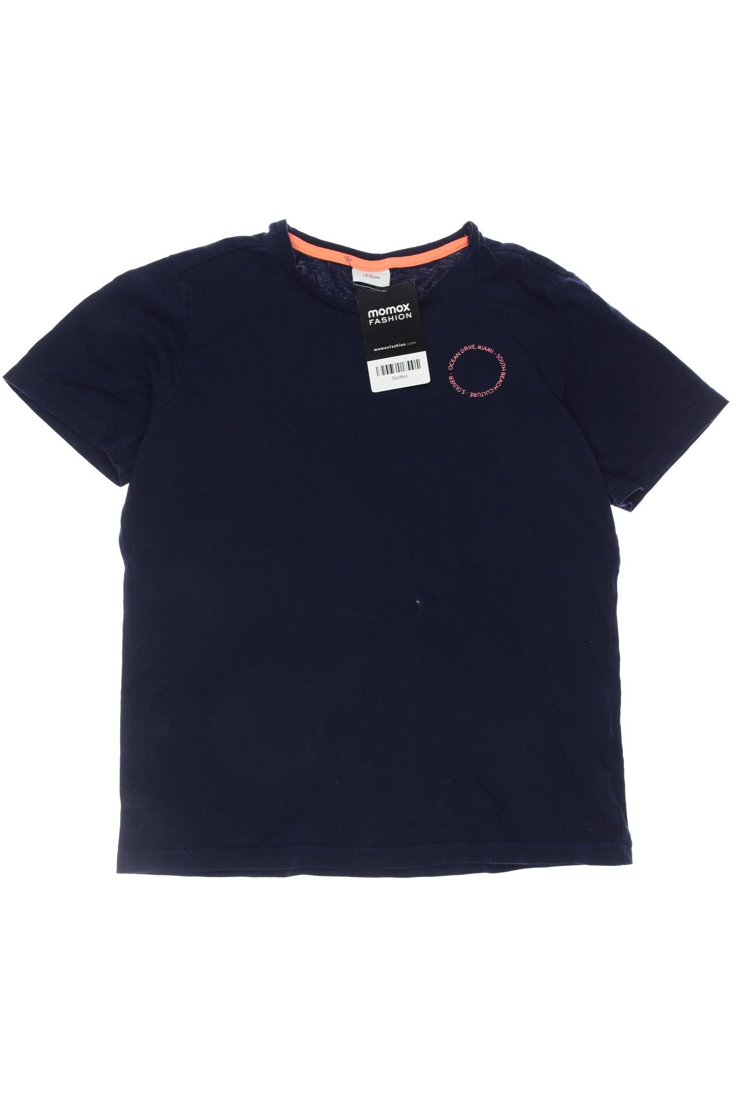 

s.Oliver Herren T-Shirt, marineblau, Gr. 152