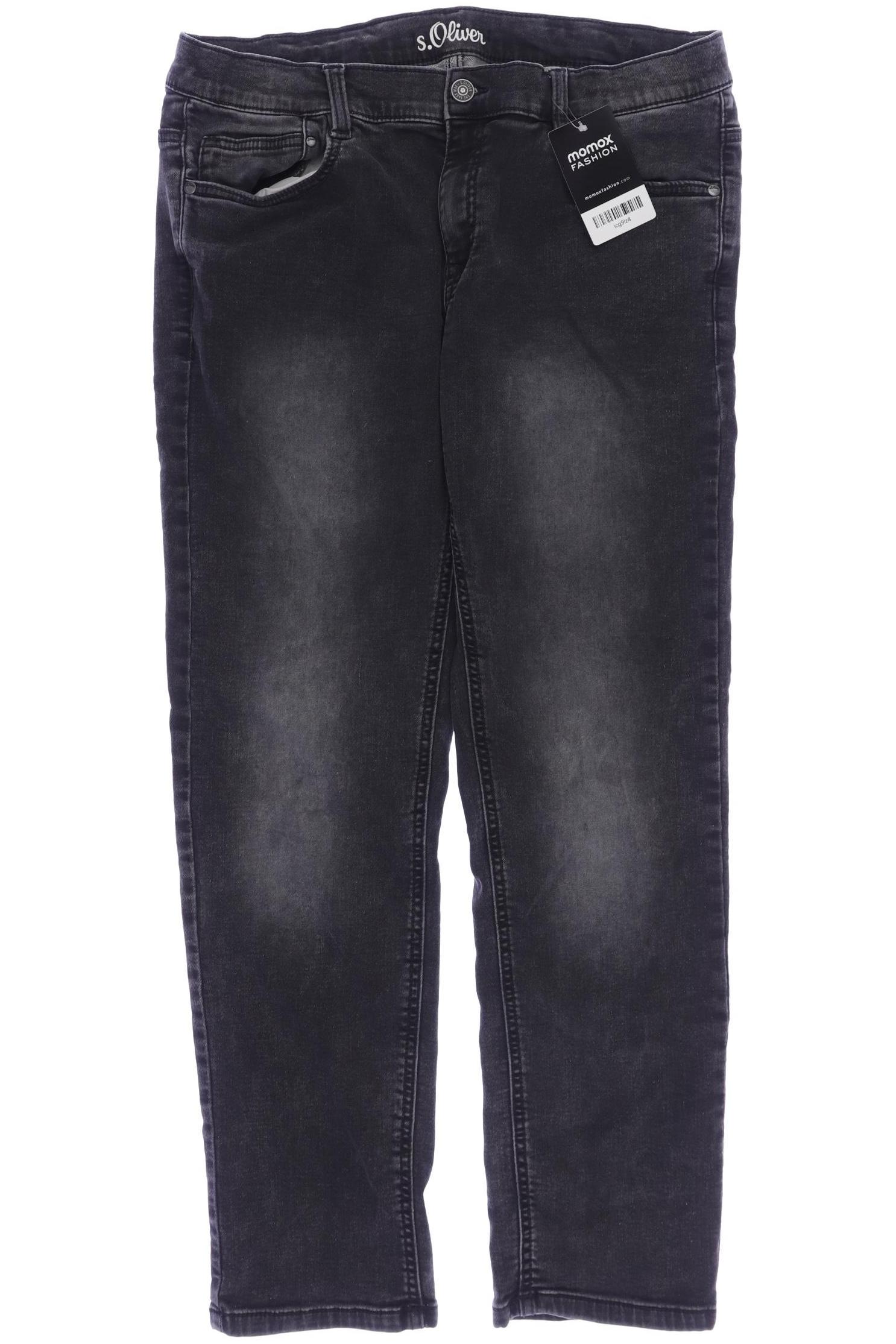 

s.Oliver Jungen Jeans, schwarz