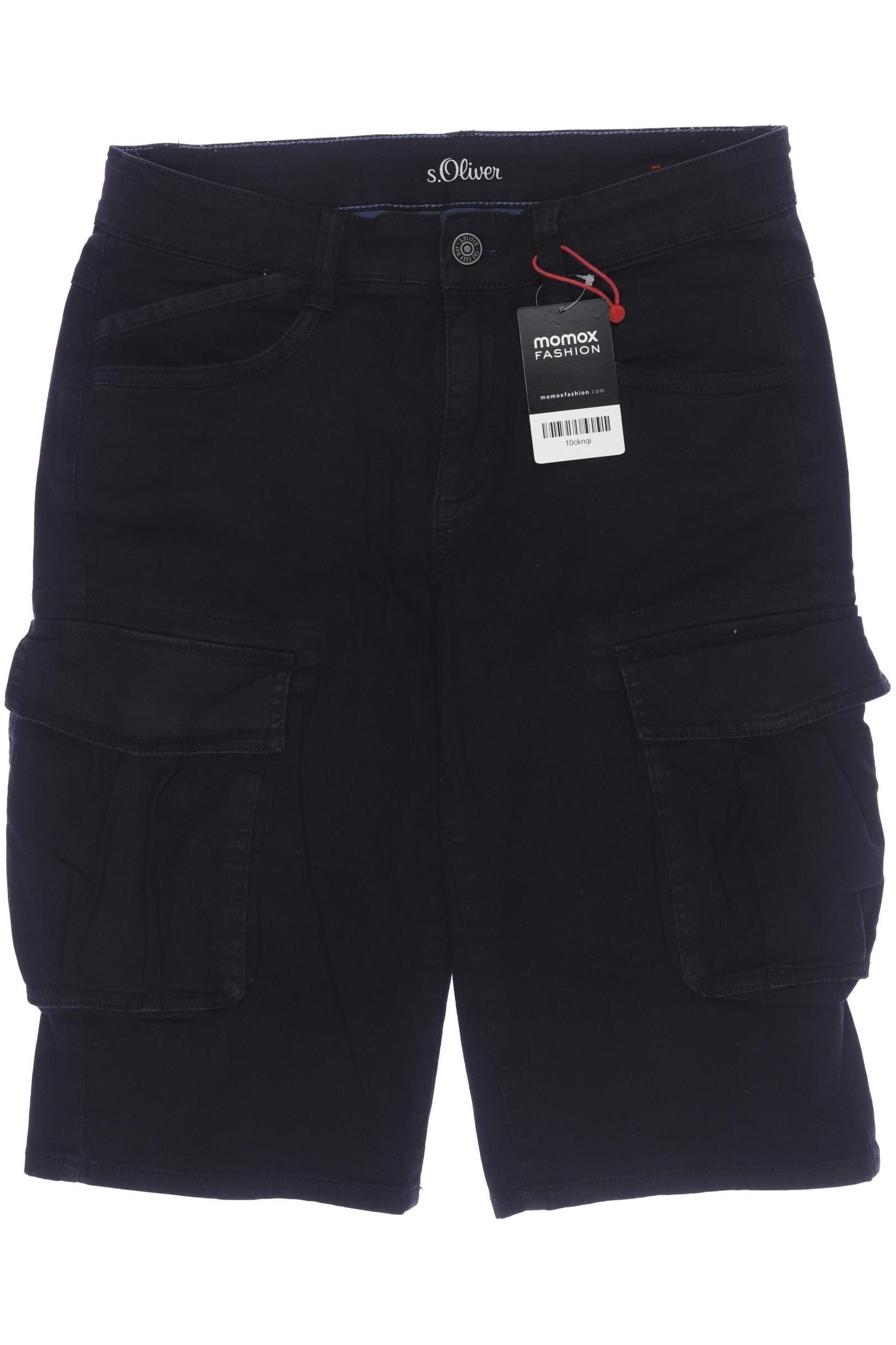 

s.Oliver Herren Shorts, schwarz, Gr. 176