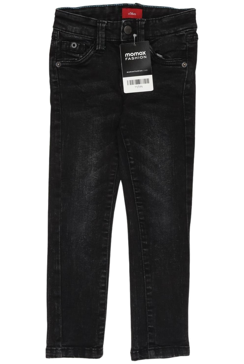 

s.Oliver Jungen Jeans, schwarz, Gr. 104