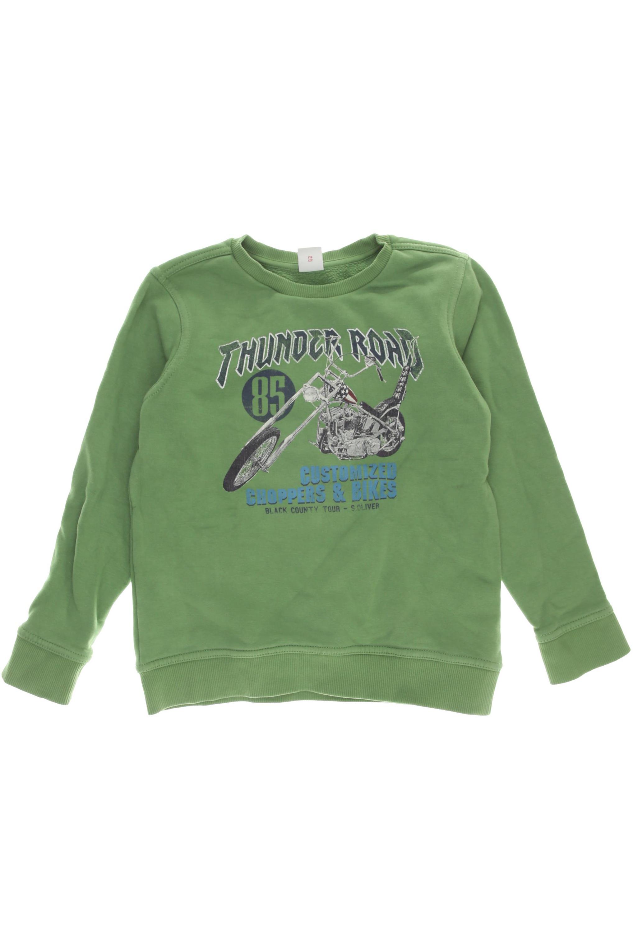 

s.Oliver Herren Hoodies & Sweater, grün, Gr. 116