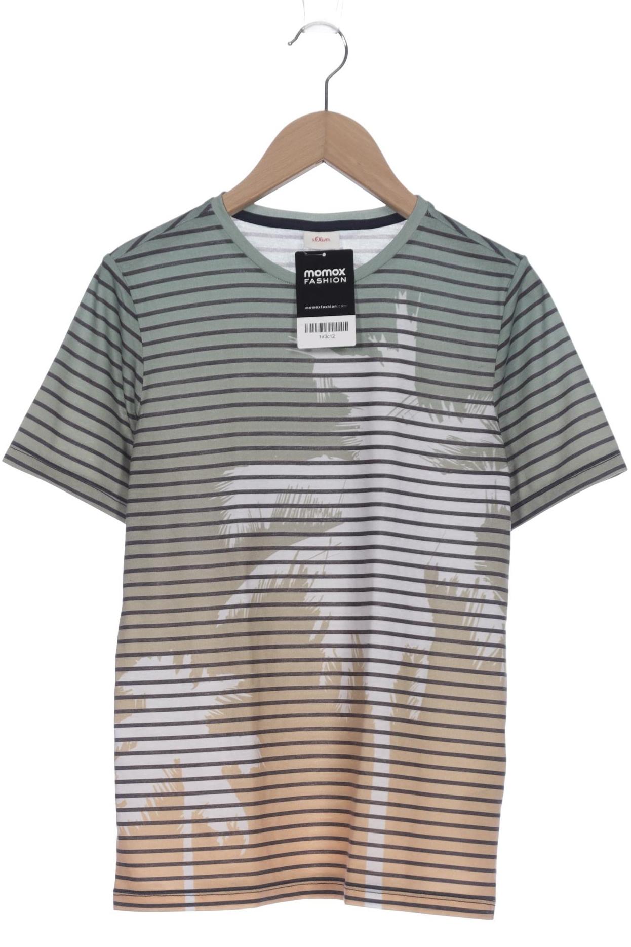 

s.Oliver Herren T-Shirt, grün, Gr. 152
