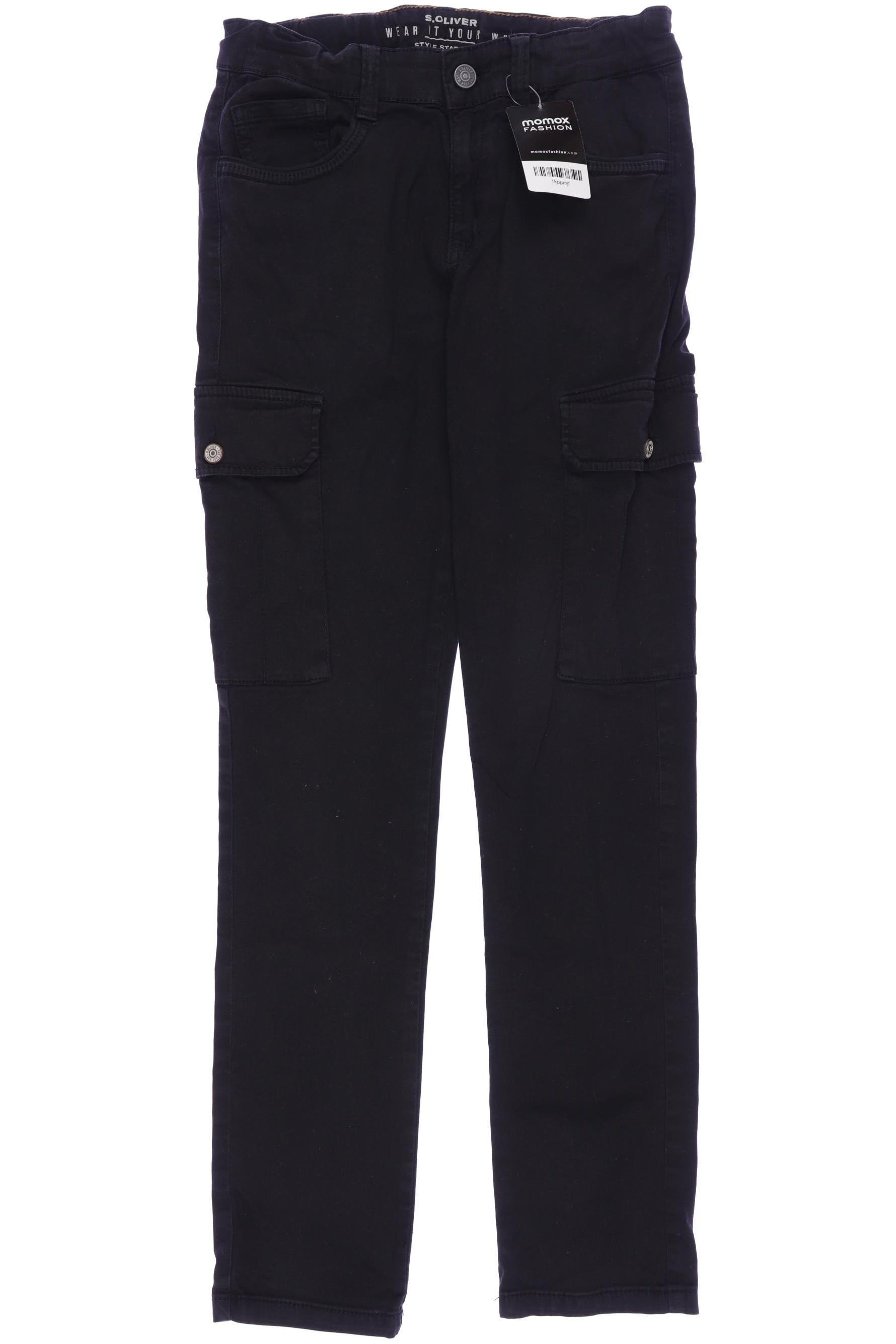 

s.Oliver Herren Jeans, schwarz, Gr. 164