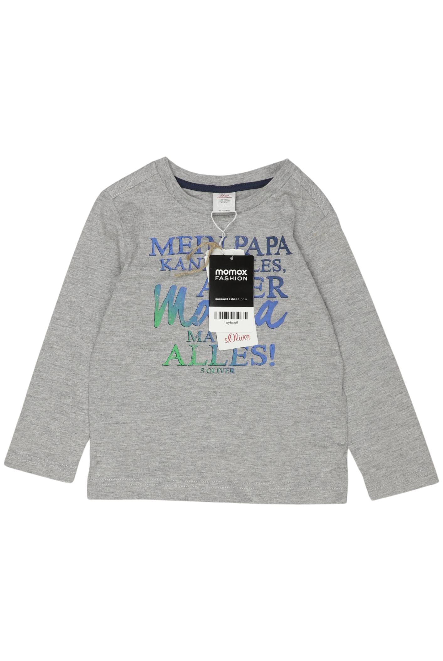 

s.Oliver Jungen Langarmshirt, grau, Gr. 92