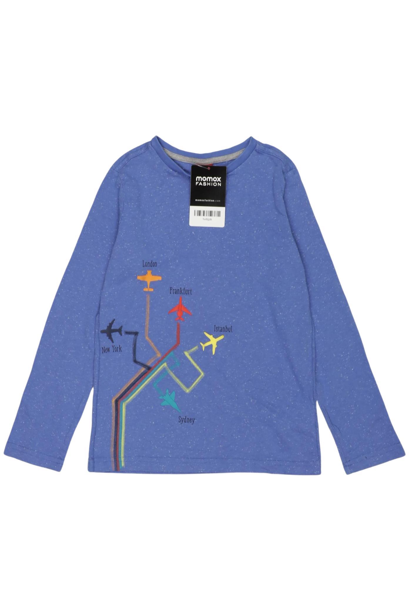 

s.Oliver Jungen Langarmshirt, blau, Gr. 116