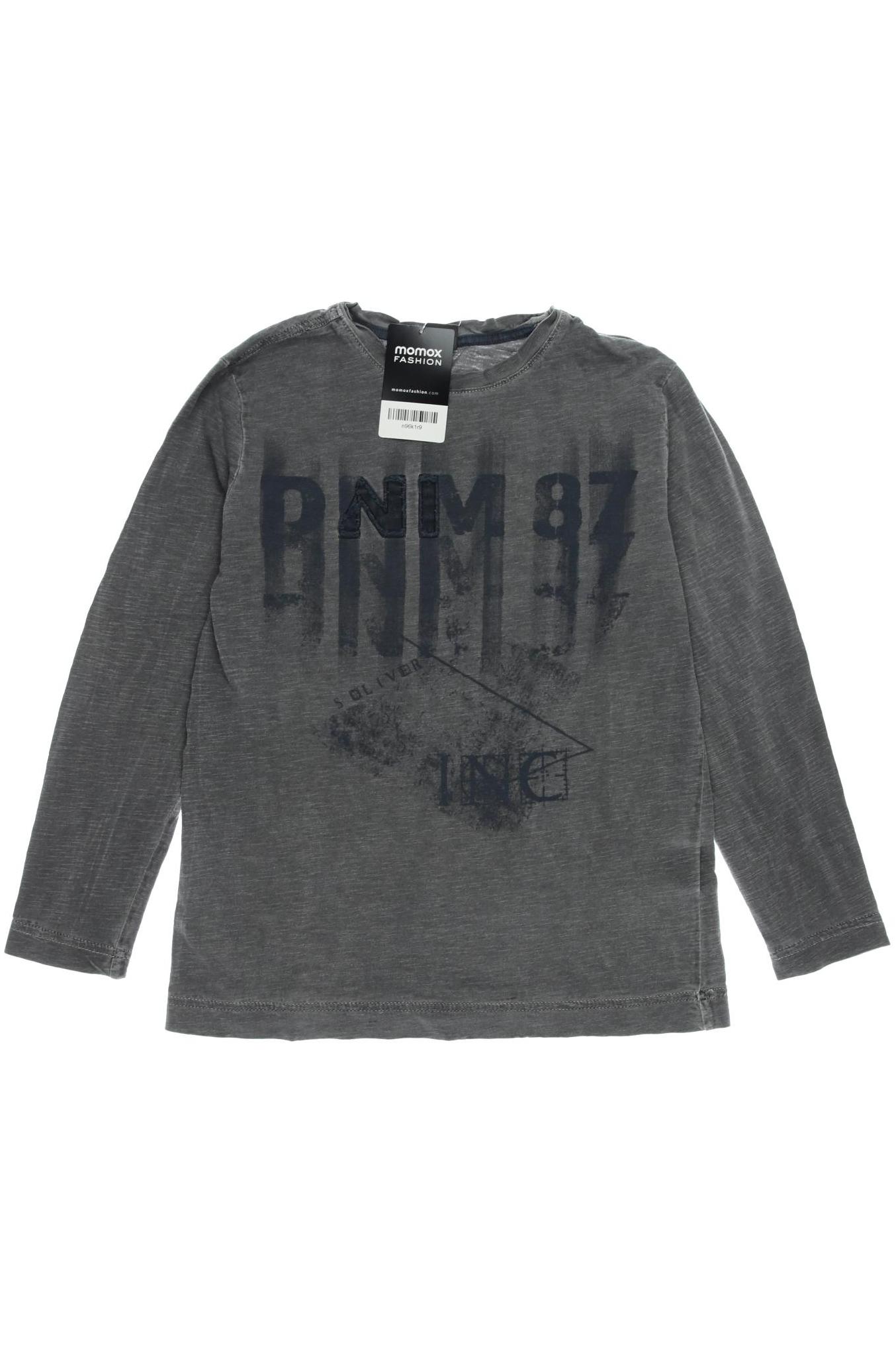 

s.Oliver Herren Langarmshirt, grau, Gr. 140