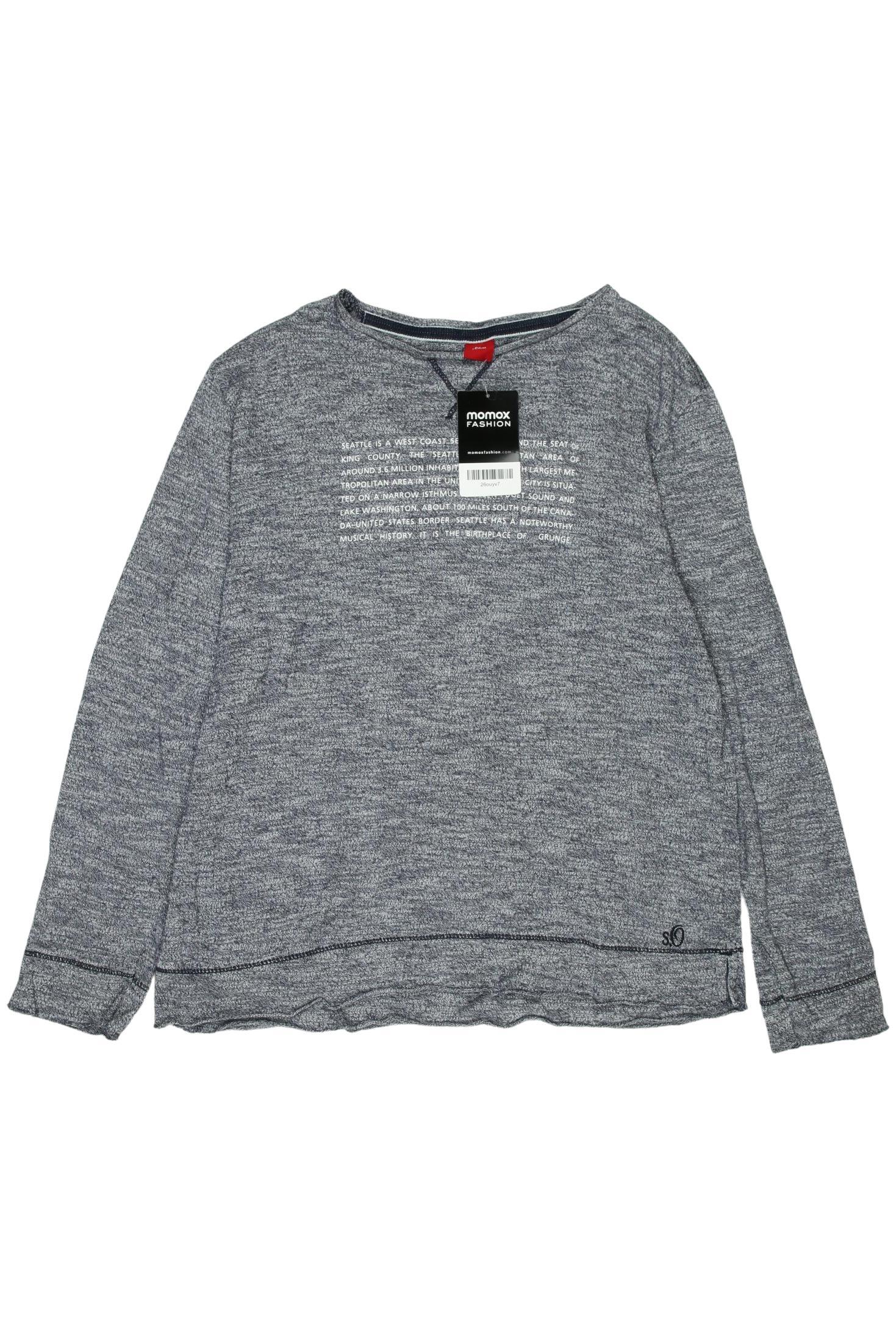 

s.Oliver Jungen Langarmshirt, grau, Gr. 152