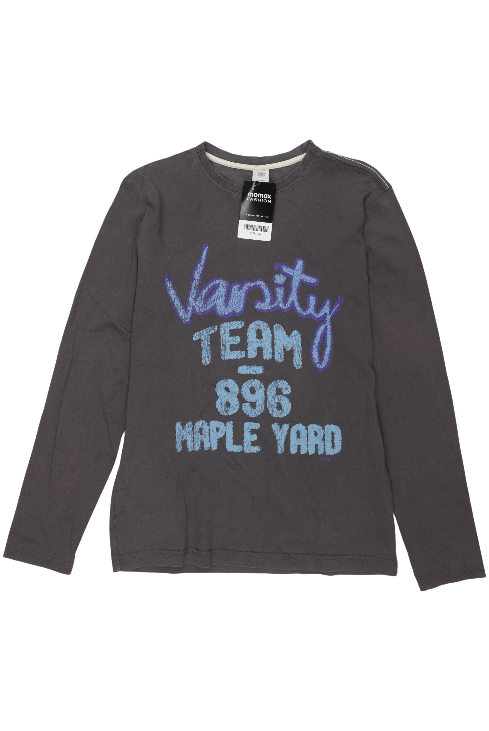 

s.Oliver Jungen Langarmshirt, grau, Gr. 176