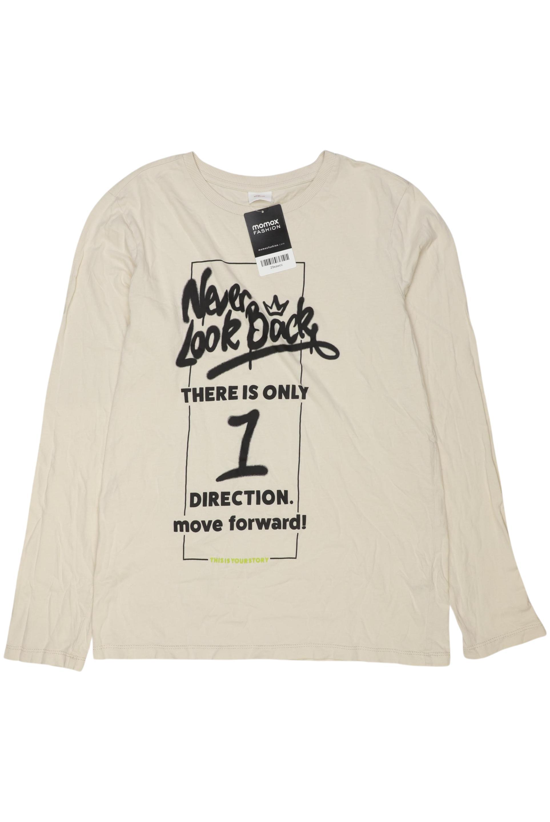 

s.Oliver Jungen Langarmshirt, beige, Gr. 170/176