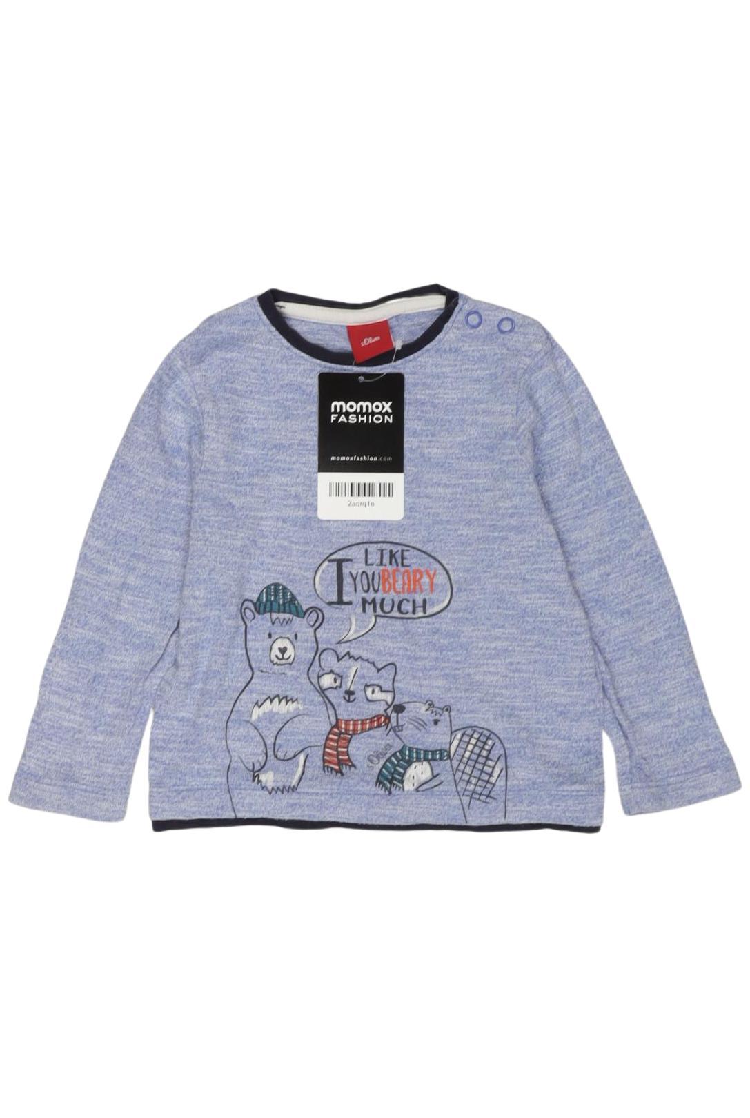 

s.Oliver Jungen Langarmshirt, hellblau, Gr. 80