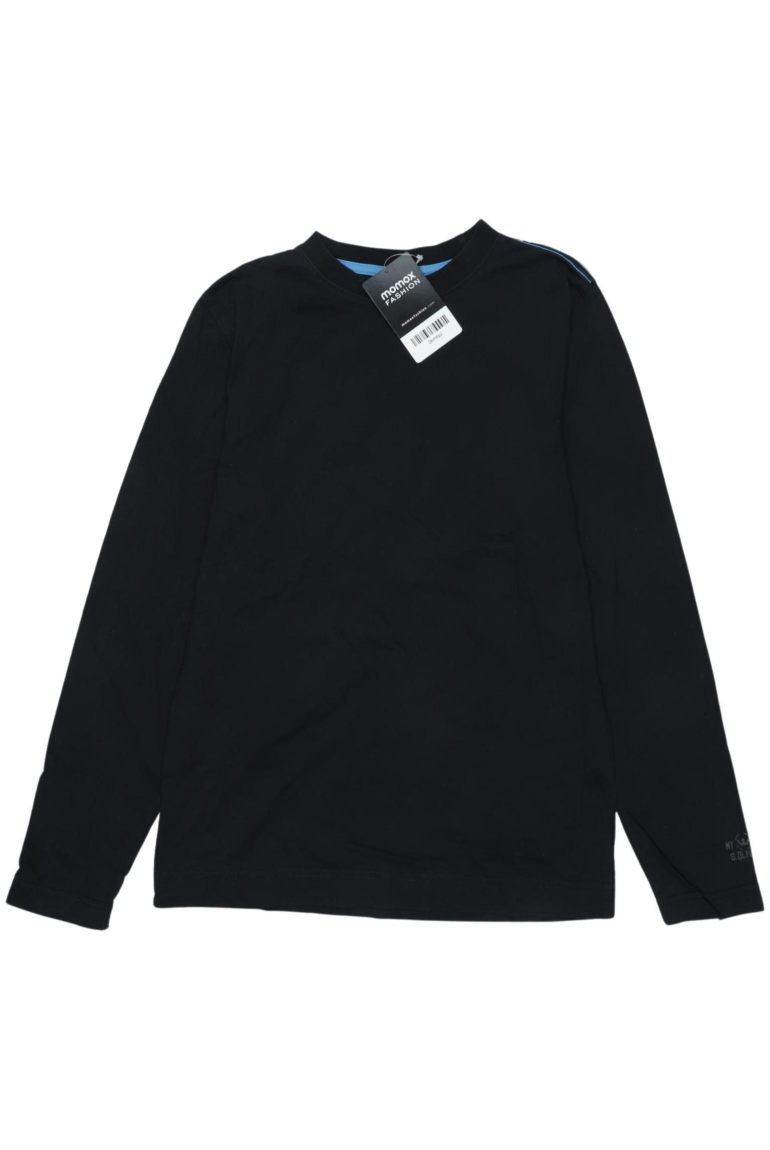 

s.Oliver Jungen Langarmshirt, marineblau, Gr. 152