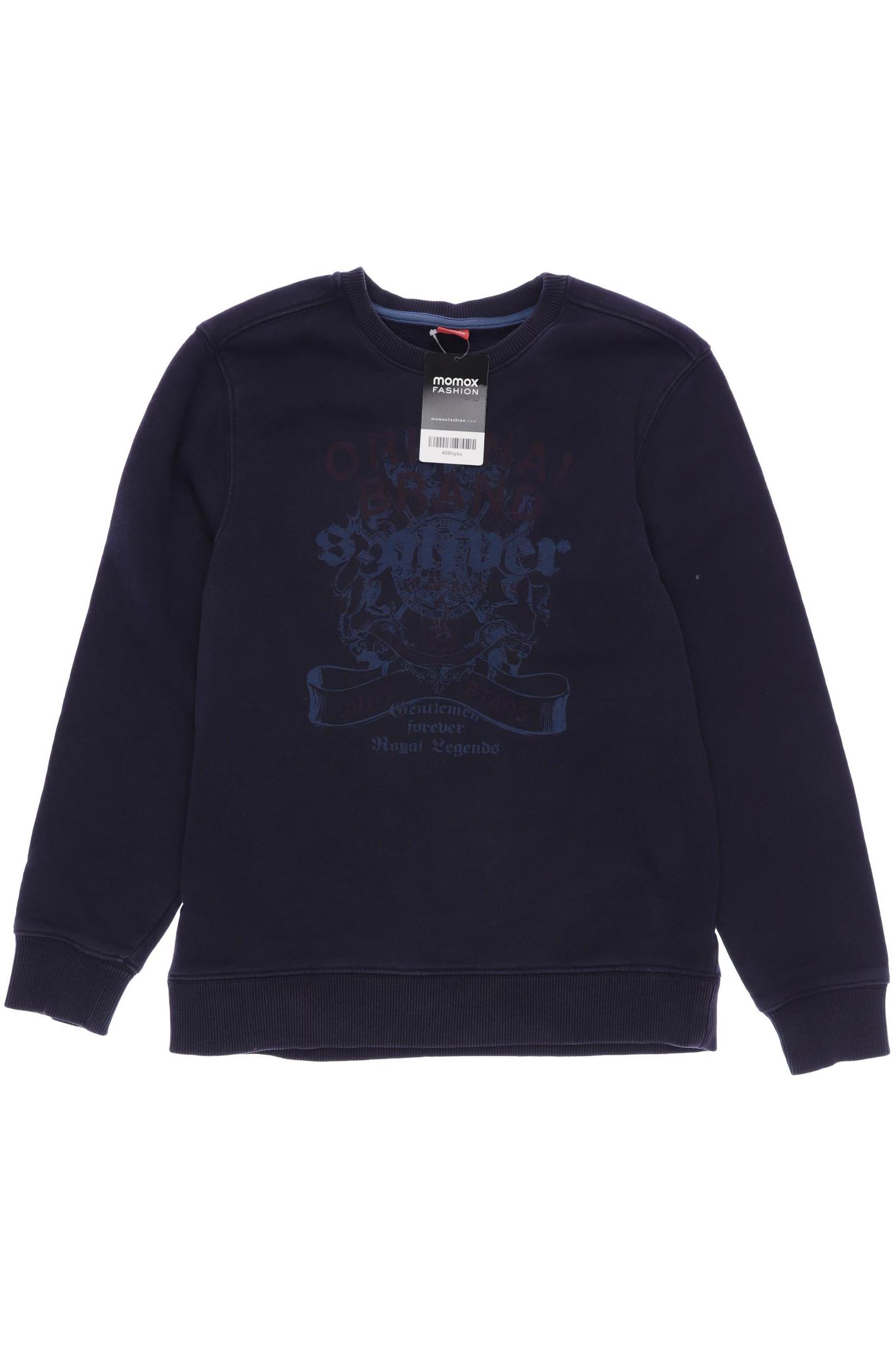 

s.Oliver Herren Hoodies & Sweater, marineblau, Gr. 152