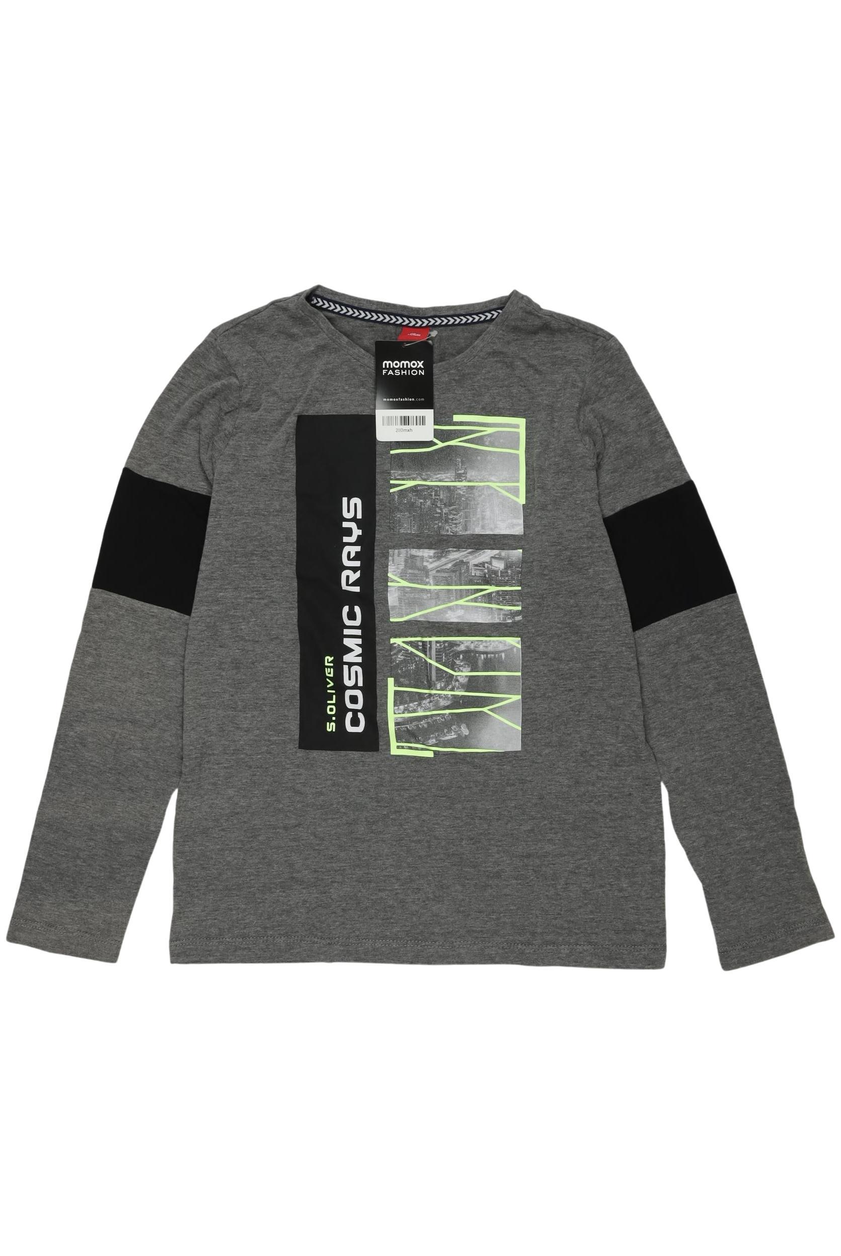 

s.Oliver Jungen Langarmshirt, neon, Gr. 152