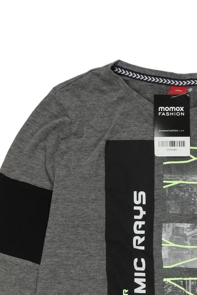 Thumbnail - s.Oliver Jungen Langarmshirt, neon, Gr. 152