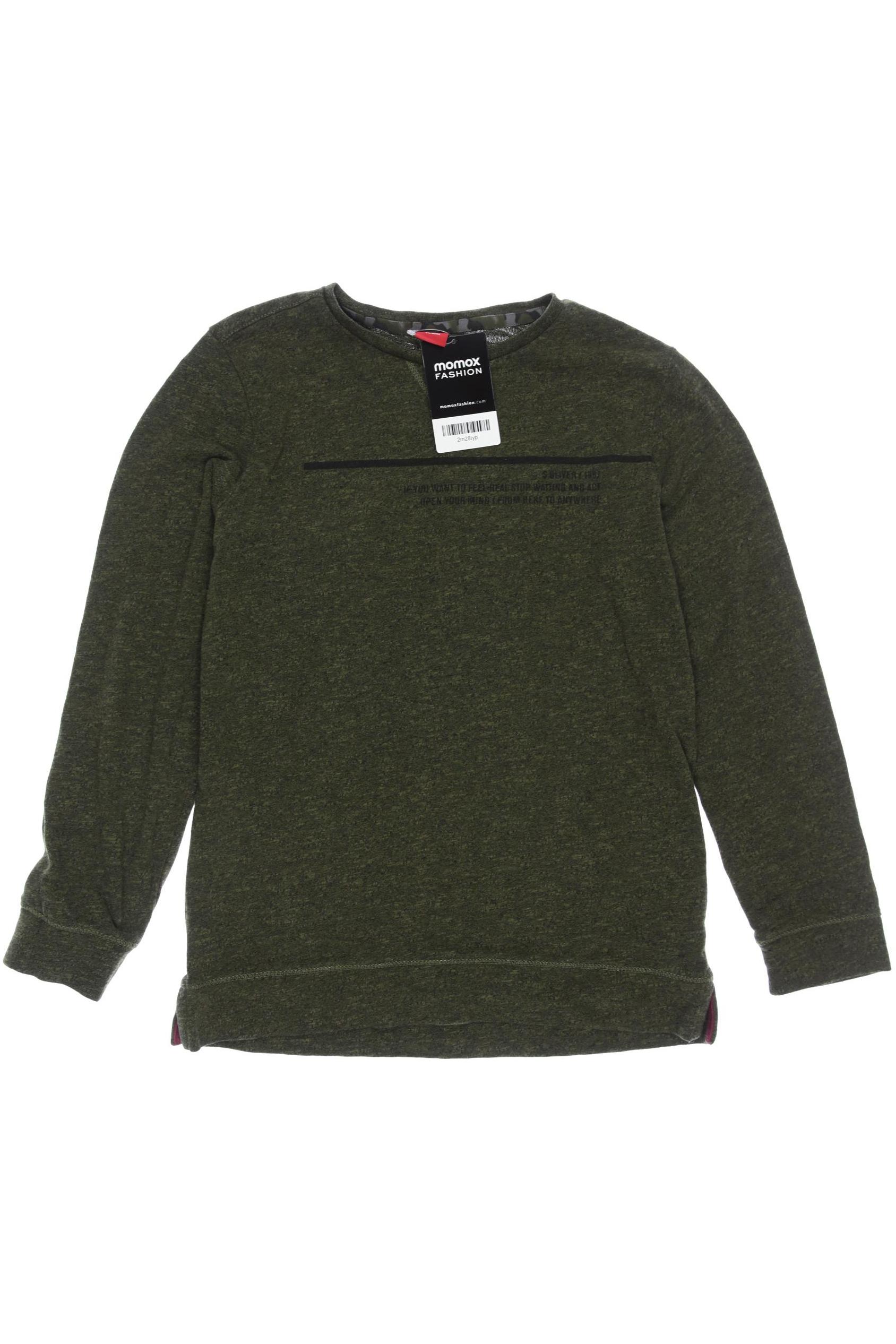 

s.Oliver Herren Pullover, grün, Gr. 152
