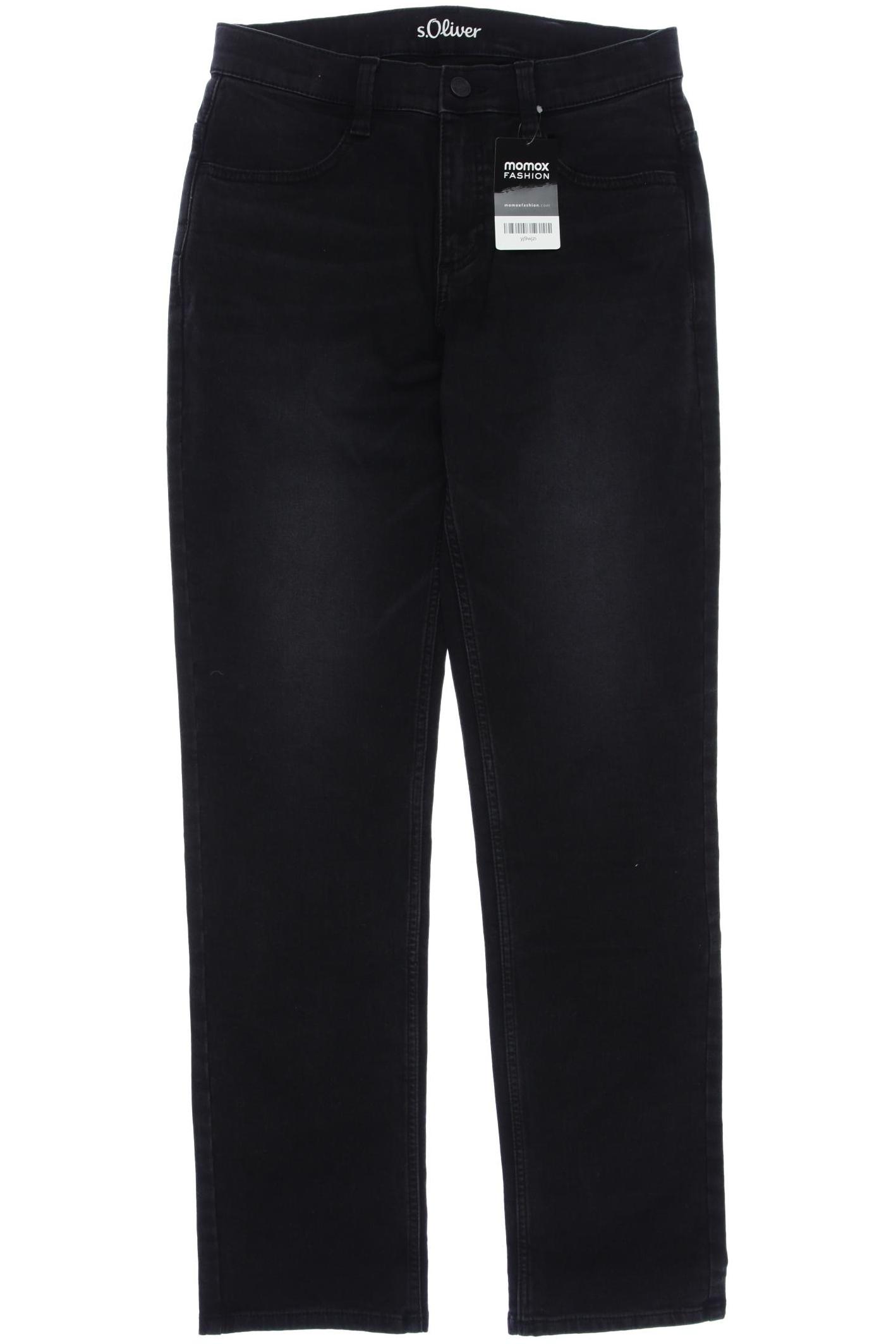 

s.Oliver Herren Jeans, schwarz, Gr. 170