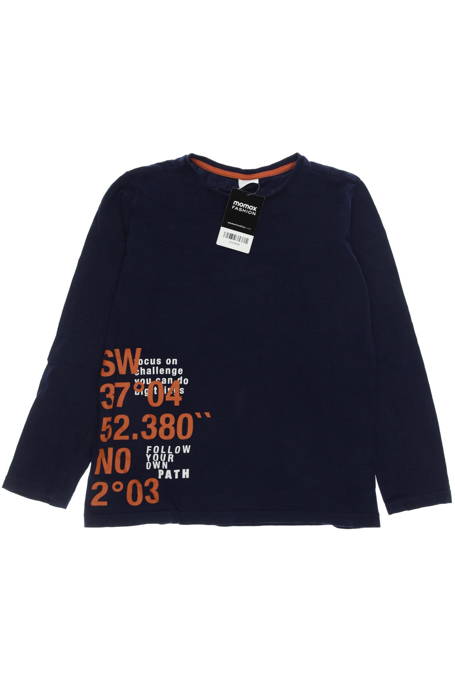 

s.Oliver Herren Langarmshirt, marineblau, Gr. 152