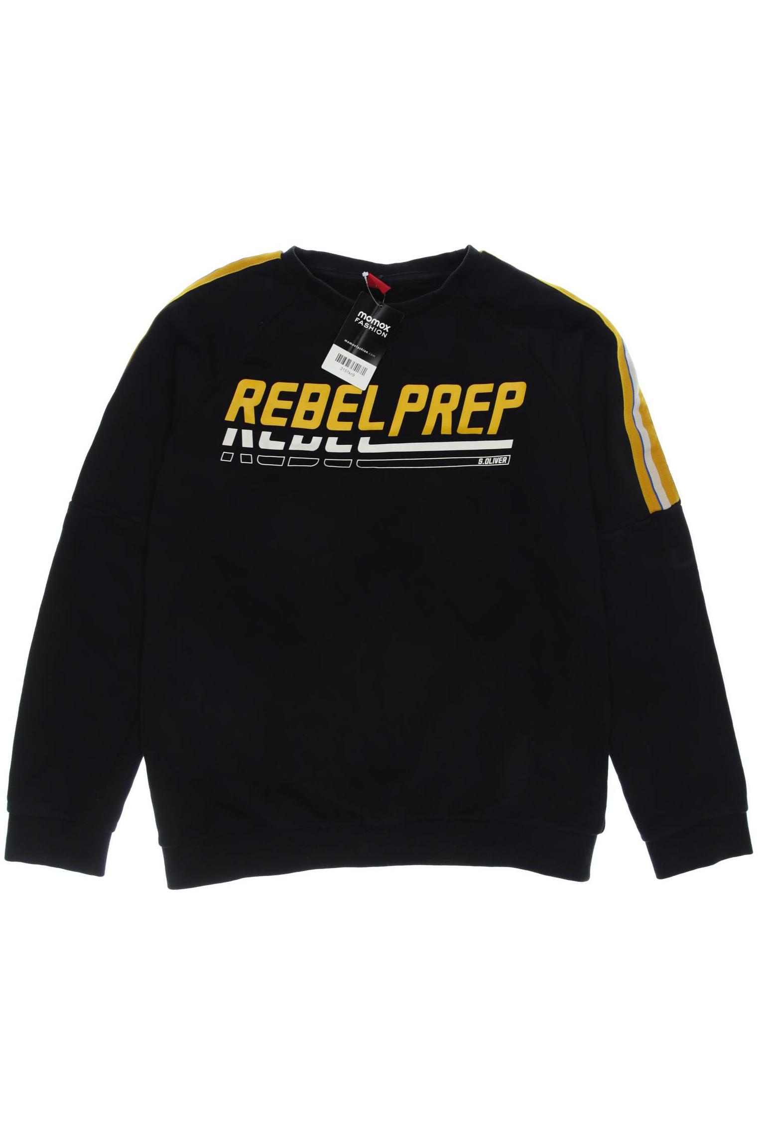 

s.Oliver Herren Hoodies & Sweater, schwarz, Gr. 176