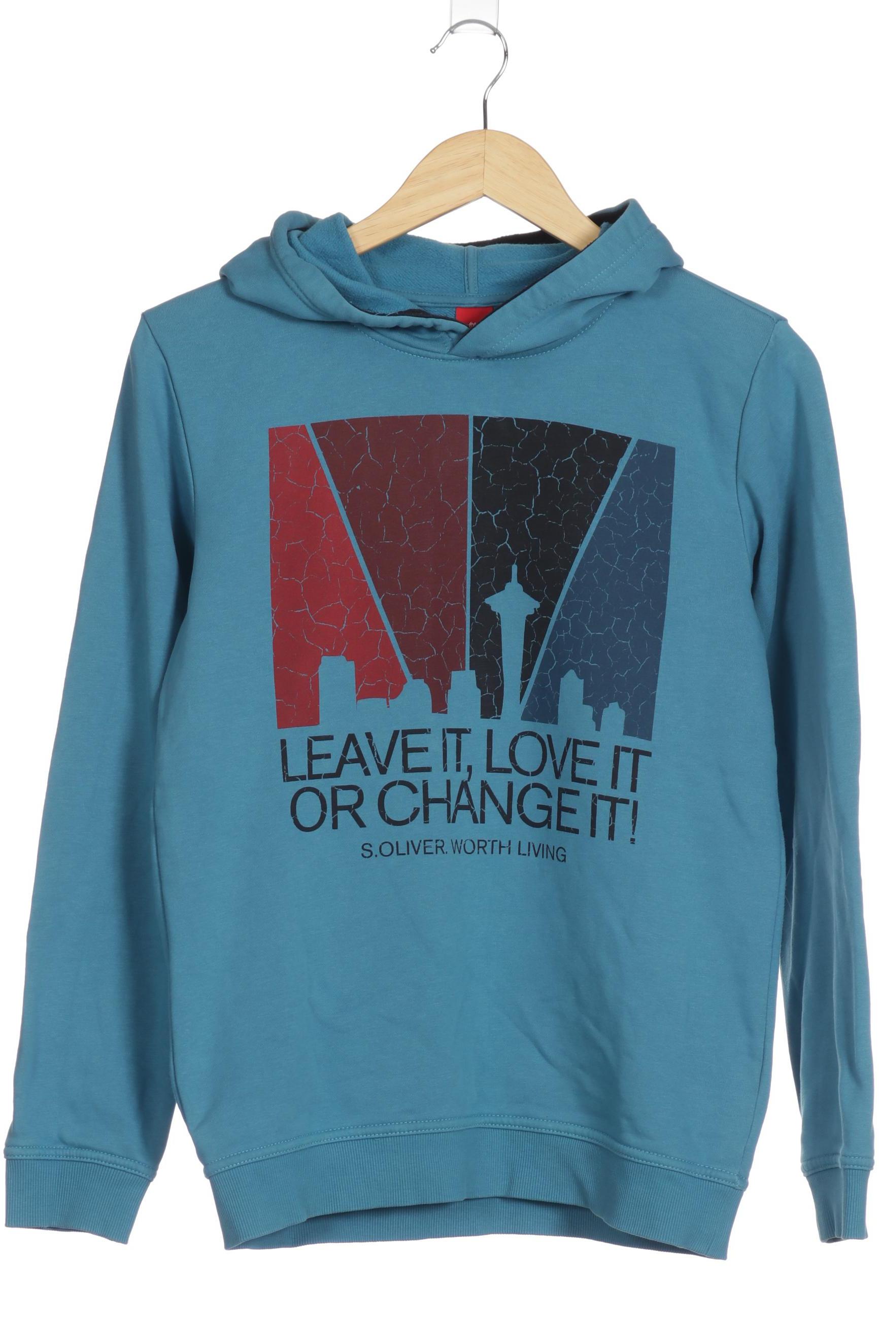 

s.Oliver Herren Hoodies & Sweater, blau, Gr. 164