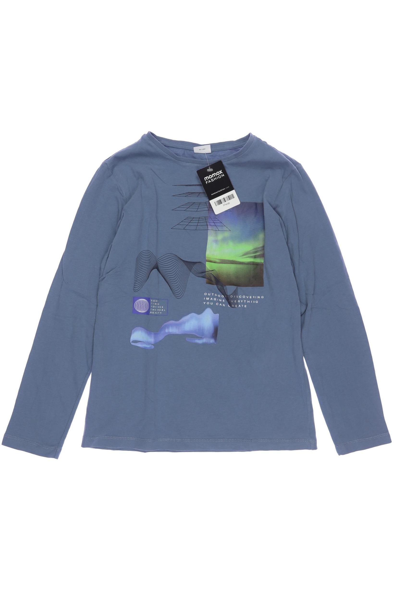 

s.Oliver Herren Langarmshirt, blau, Gr. 152