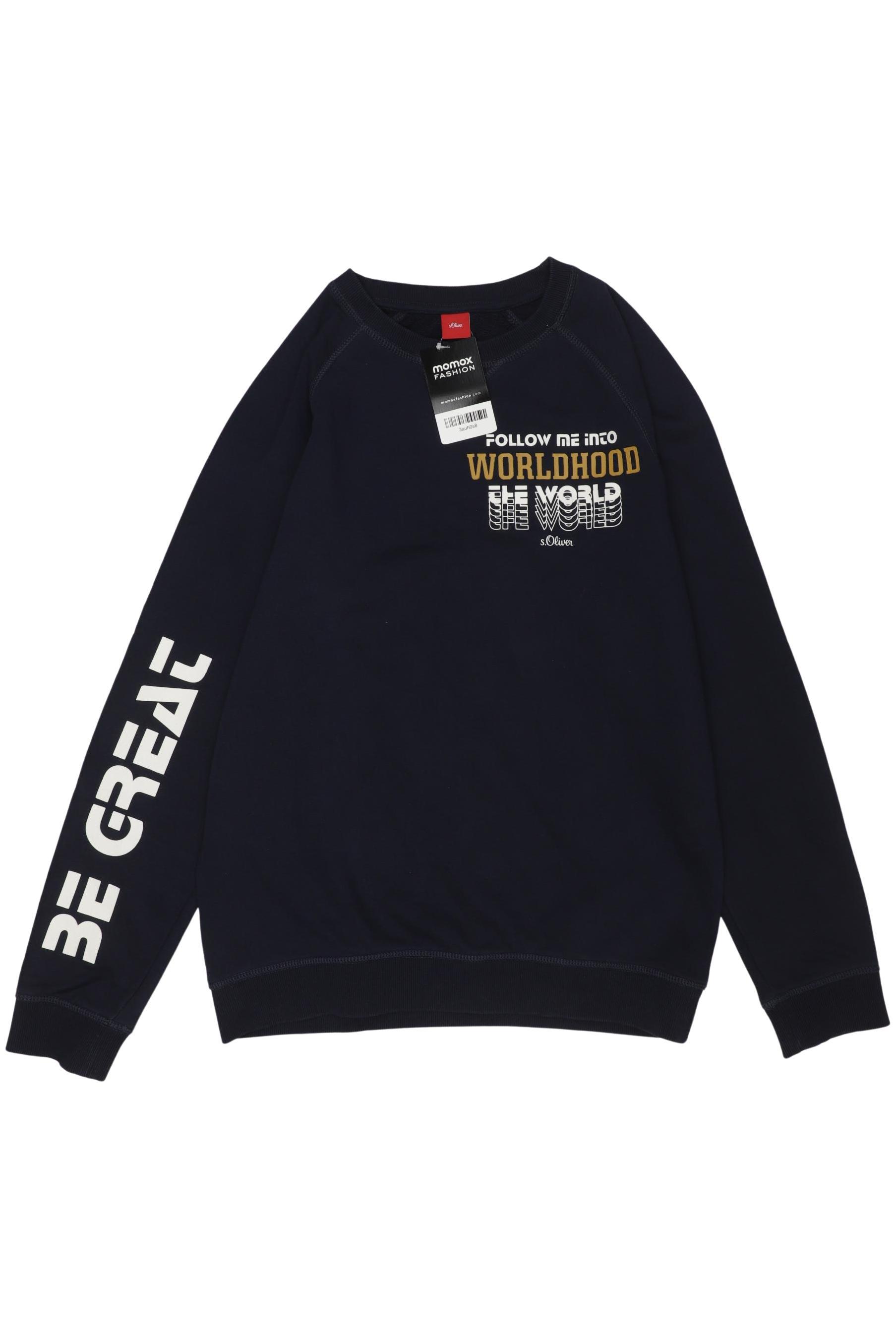 

s.Oliver Jungen Hoodies & Sweater, marineblau, Gr. 176