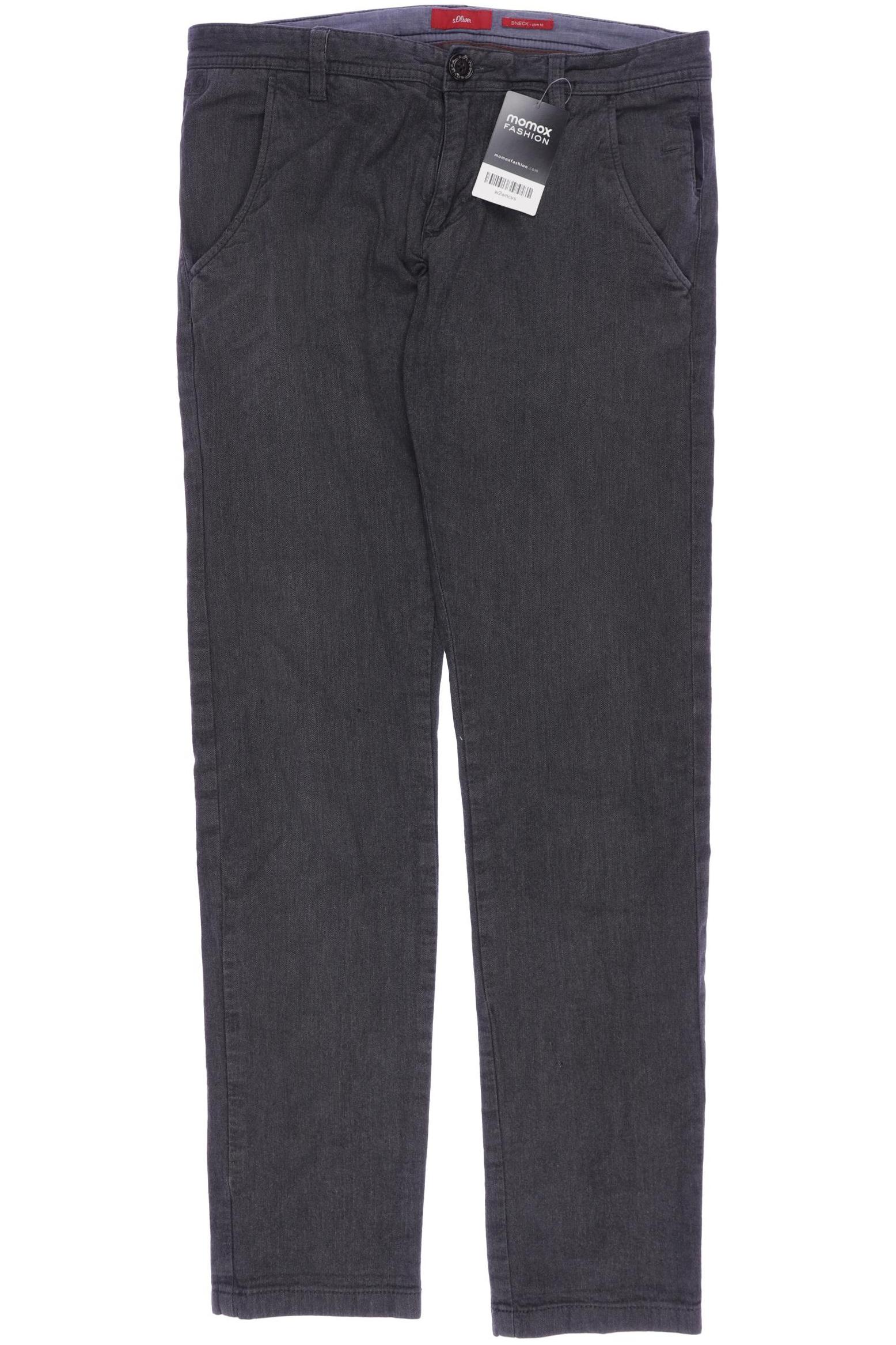 

s.Oliver Herren Jeans, grau, Gr. uni