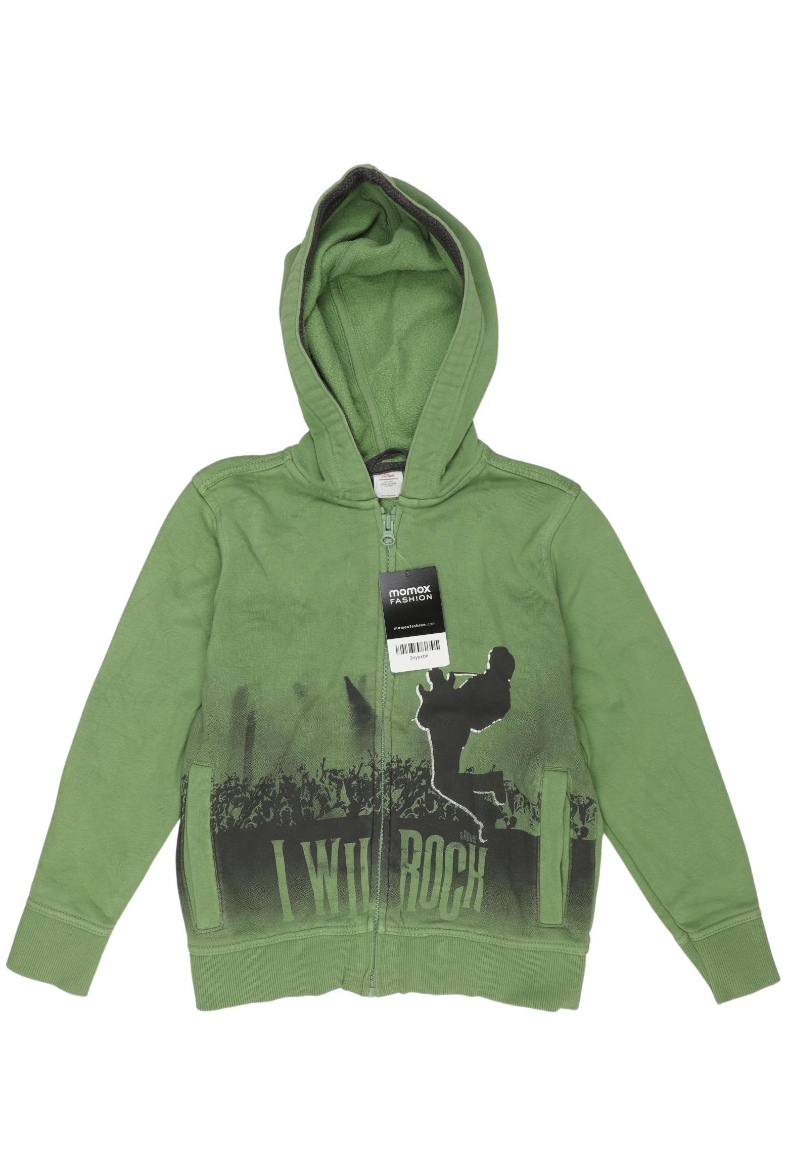 

s.Oliver Jungen Hoodies & Sweater, grün, Gr. 116