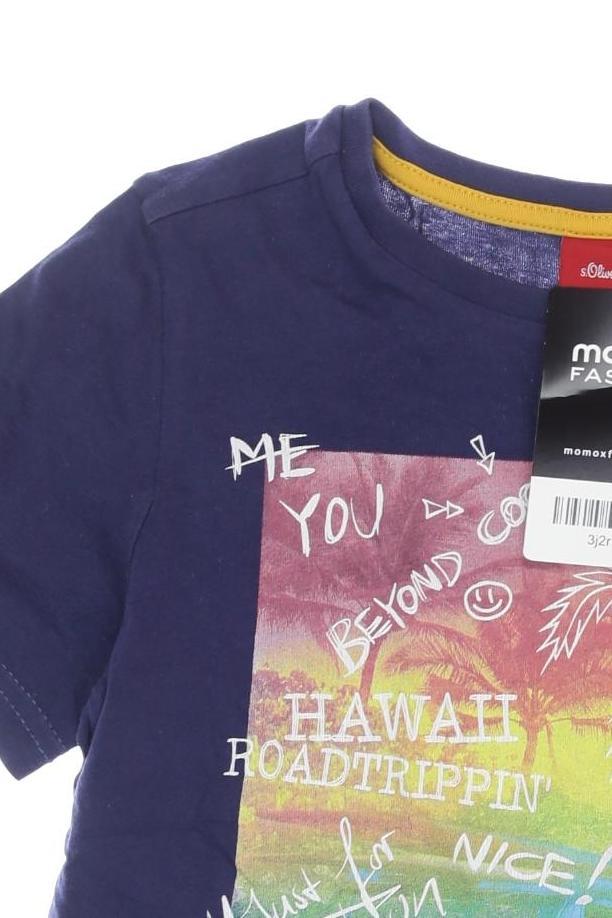 Thumbnail - s.Oliver Jungen T-Shirt, marineblau, Gr. 116