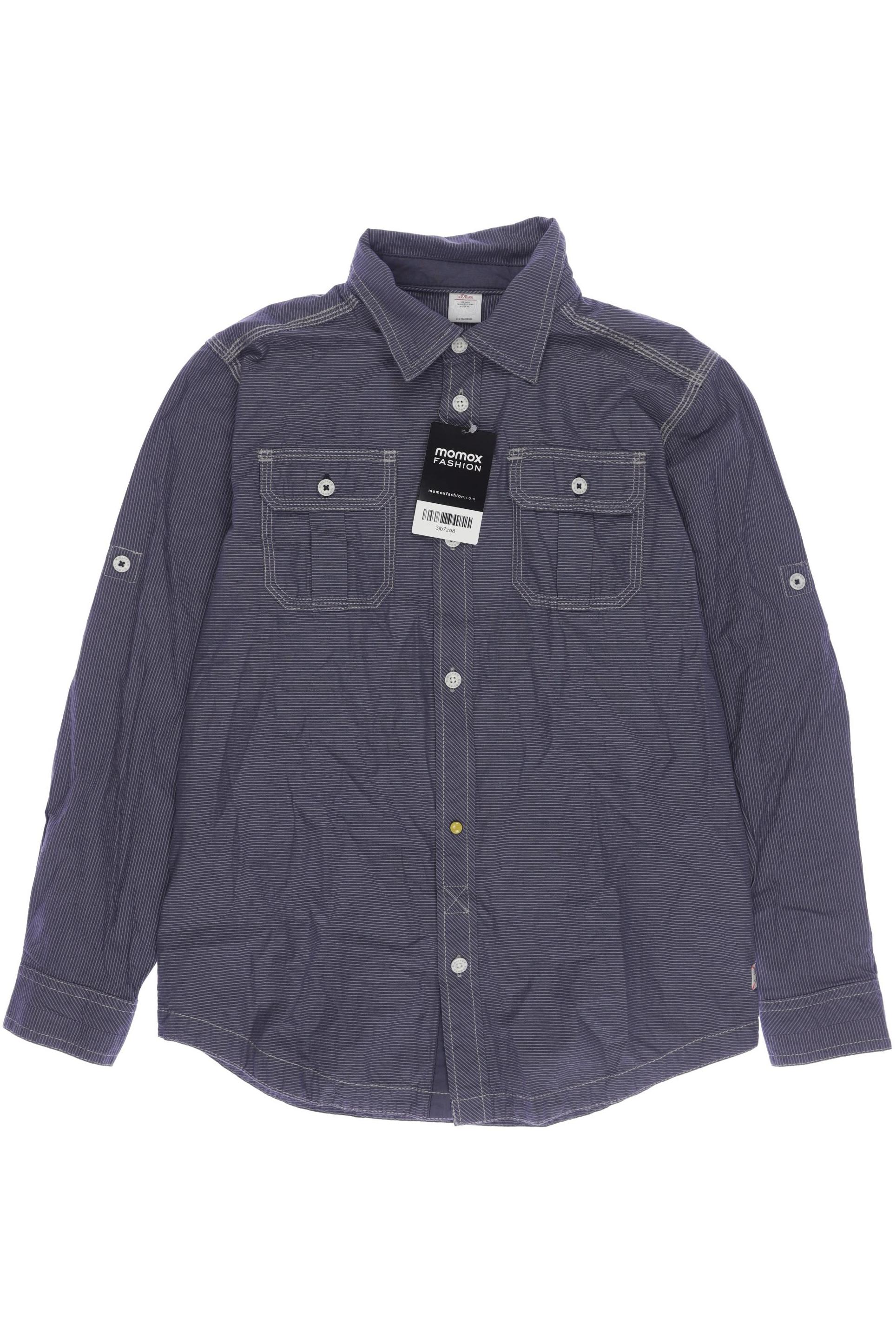 

s.Oliver Jungen Hemd, marineblau