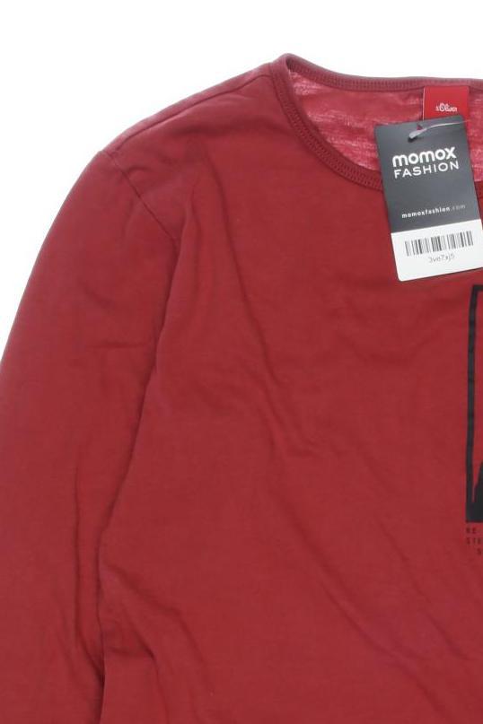 Thumbnail - s.Oliver Herren Langarmshirt, rot, Gr. 176